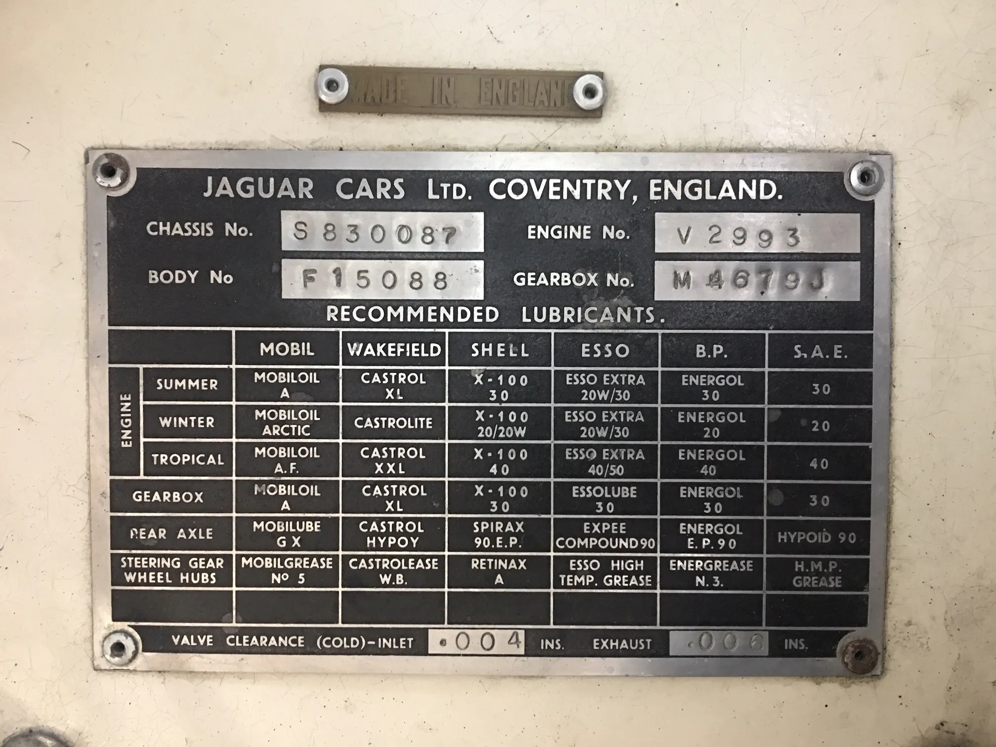 1958 Jaguar XK 150 S 2dr Roadster Courtesy of Hyman Ltd.