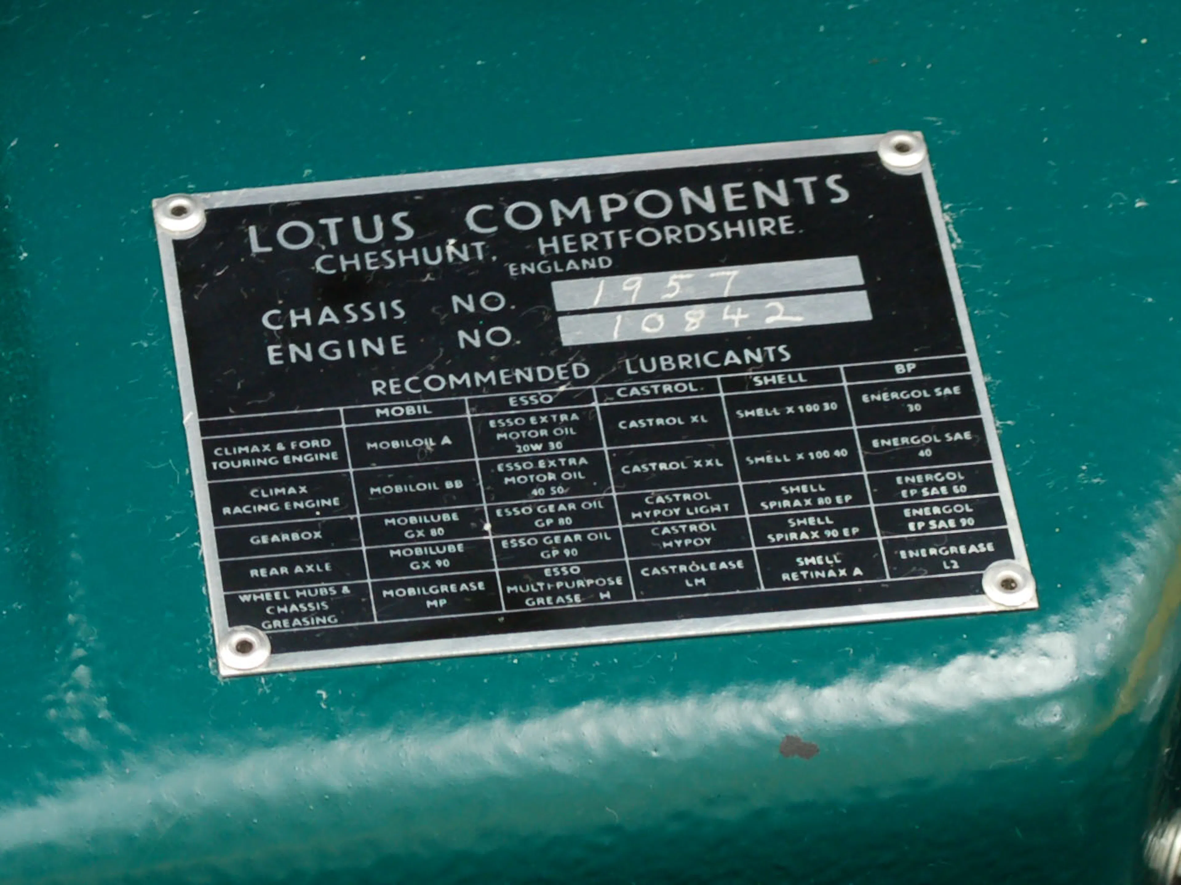 1963 Lotus Elite 2dr Coupe Courtesy of Hyman Ltd.