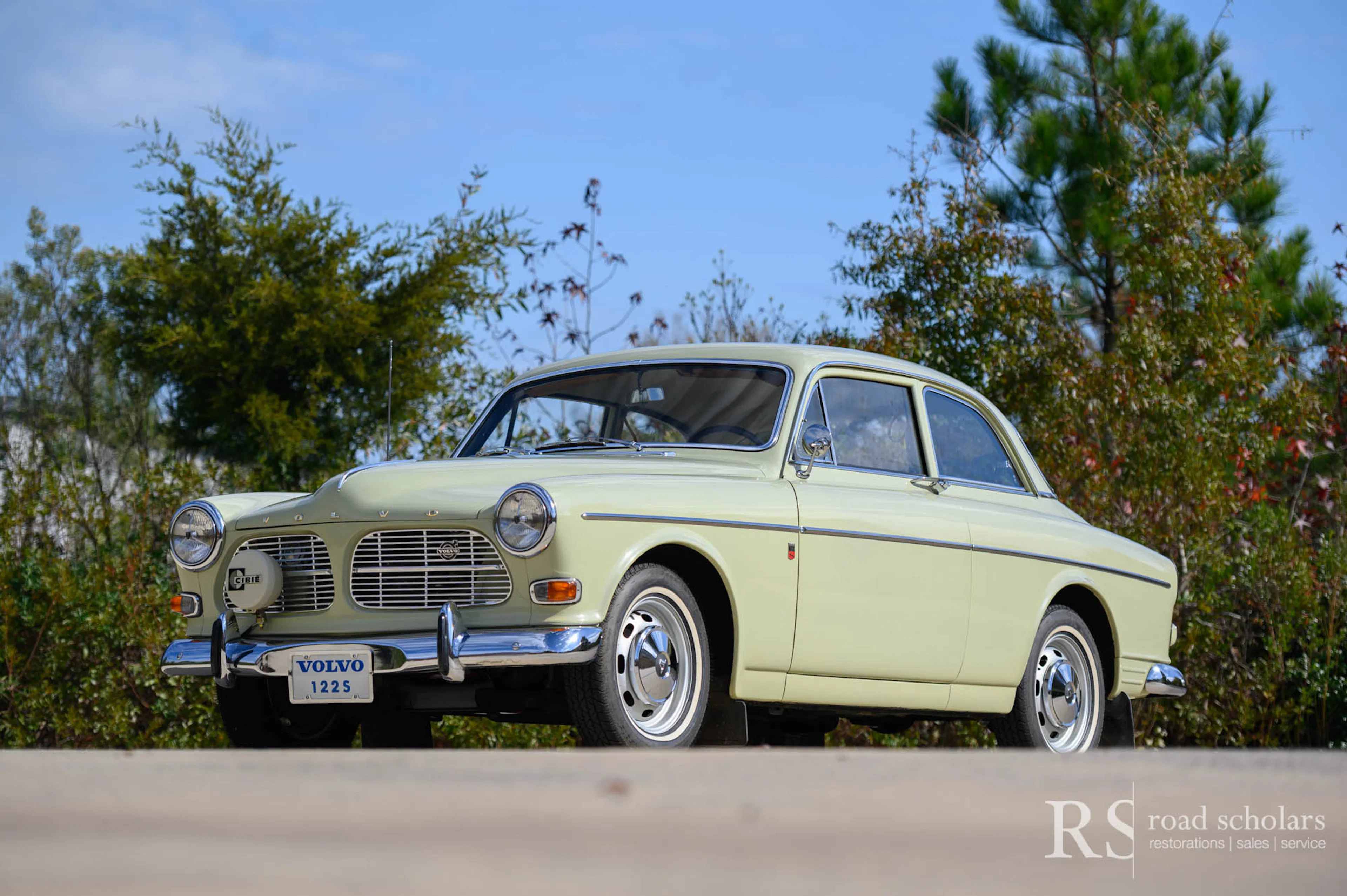 1966 Volvo 122S 2dr Sedan Courtesy of Road Scholars