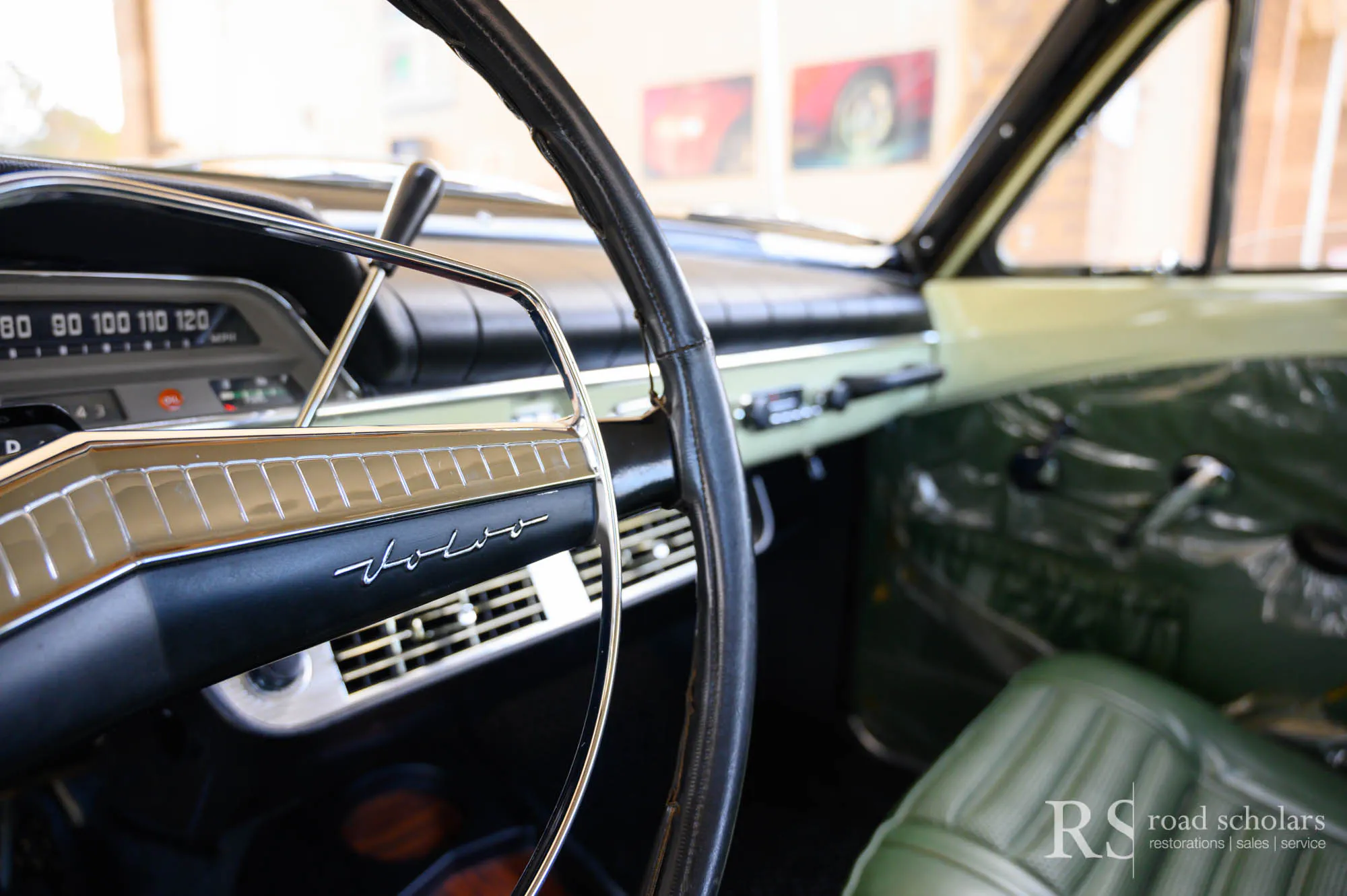 1966 Volvo 122S 2dr Sedan Courtesy of Road Scholars