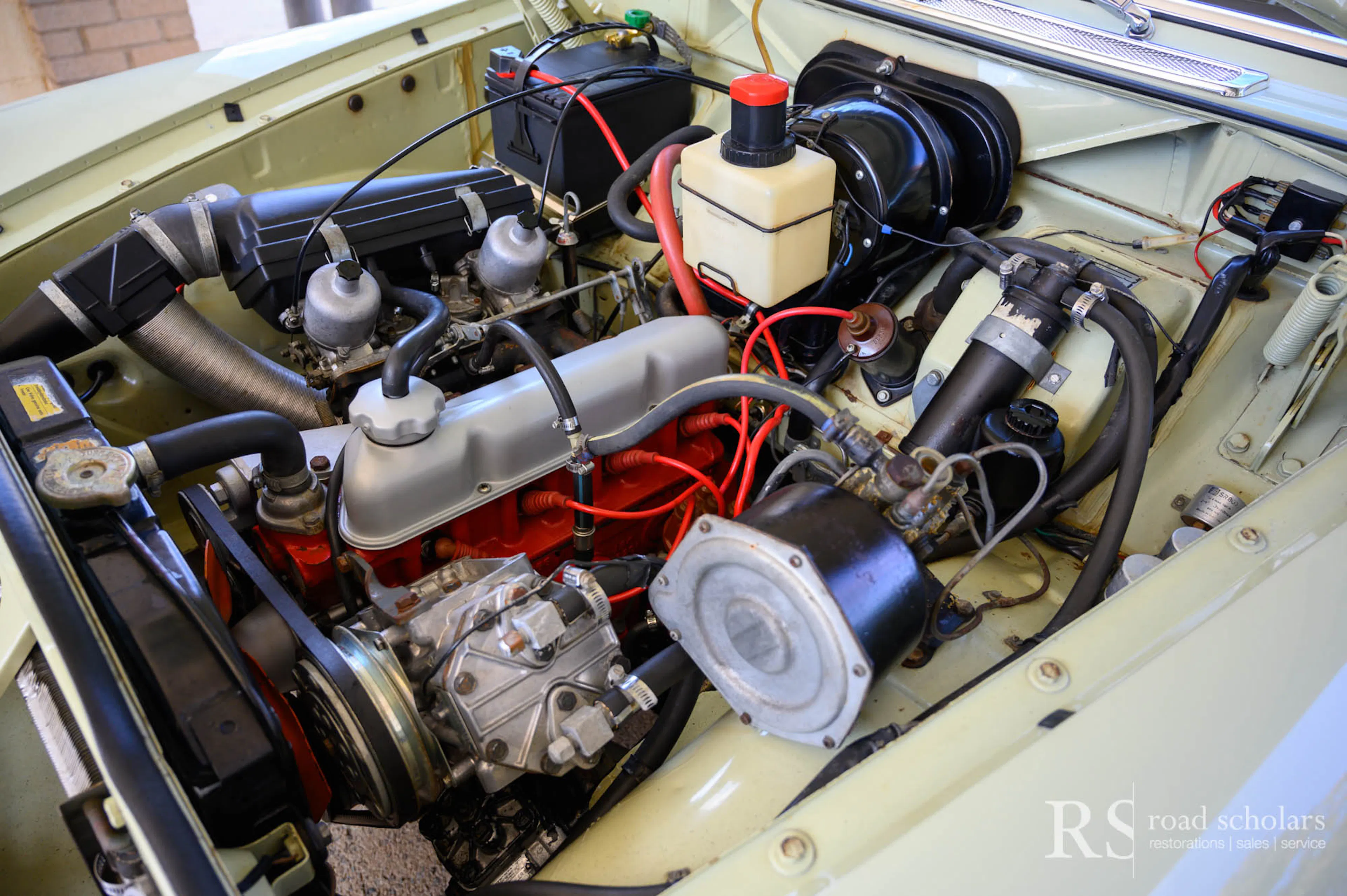1966 Volvo 122S 2dr Sedan Courtesy of Road Scholars