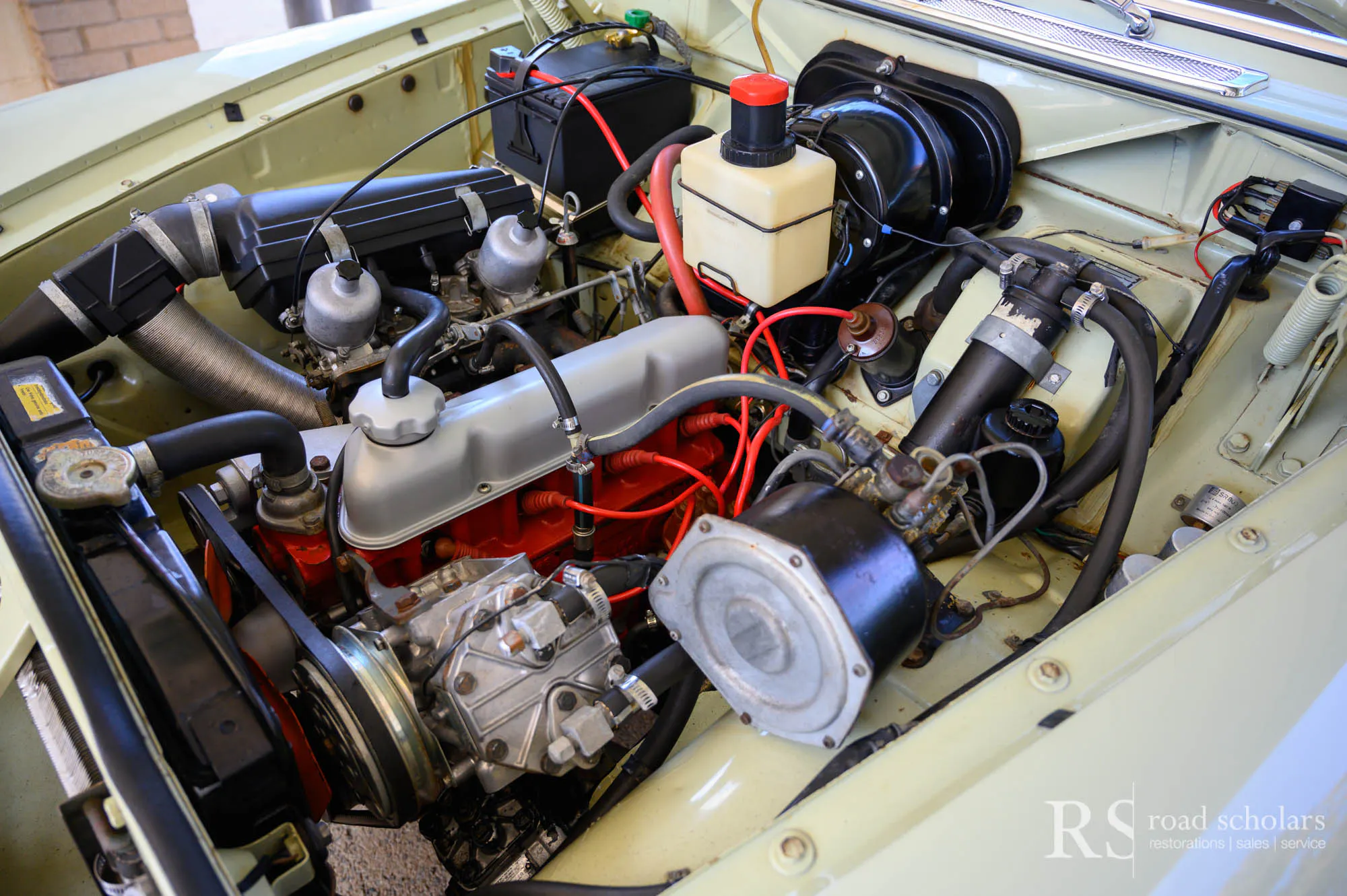 1966 Volvo 122S 2dr Sedan Courtesy of Road Scholars