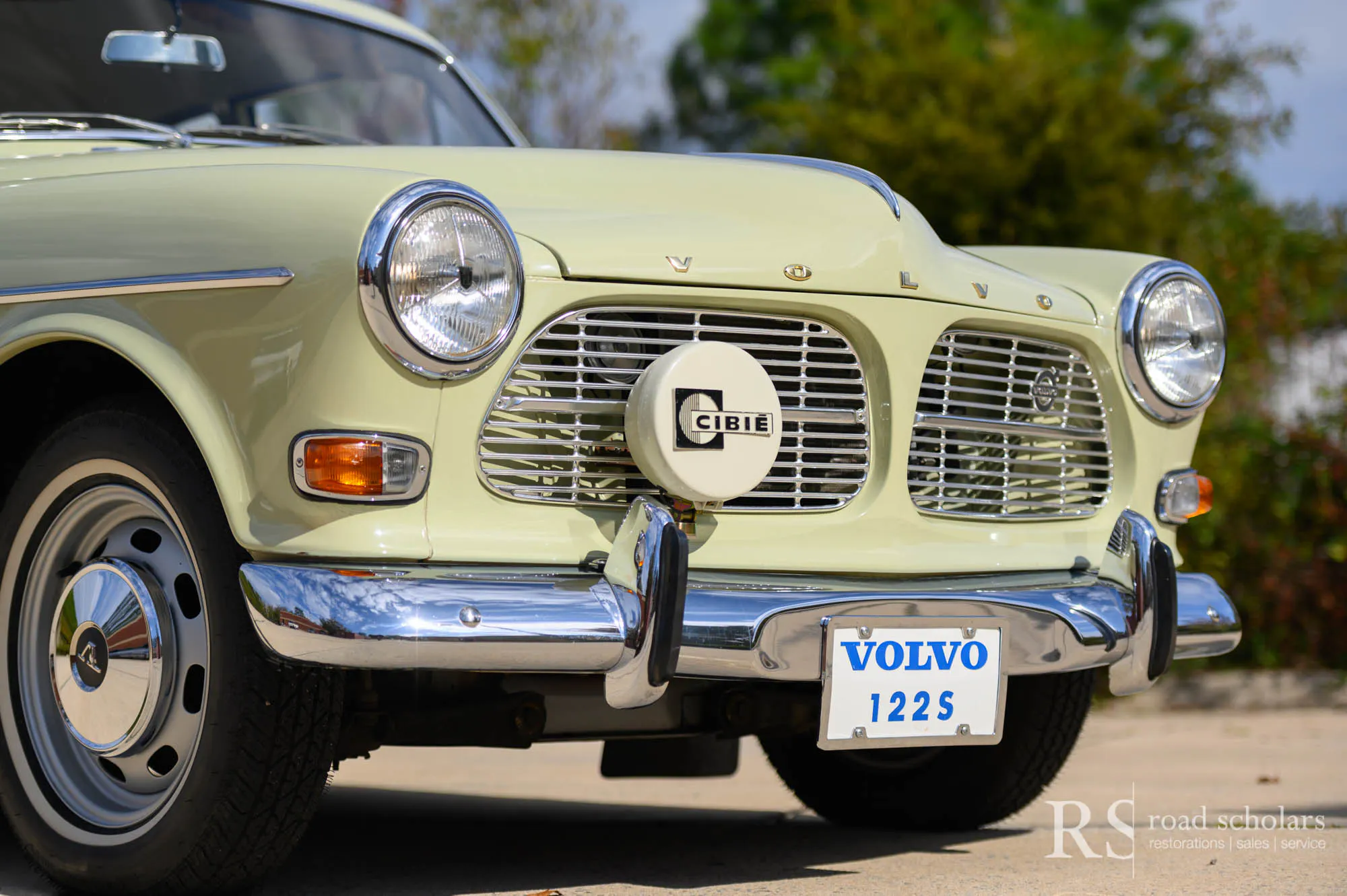 1966 Volvo 122S 2dr Sedan Courtesy of Road Scholars