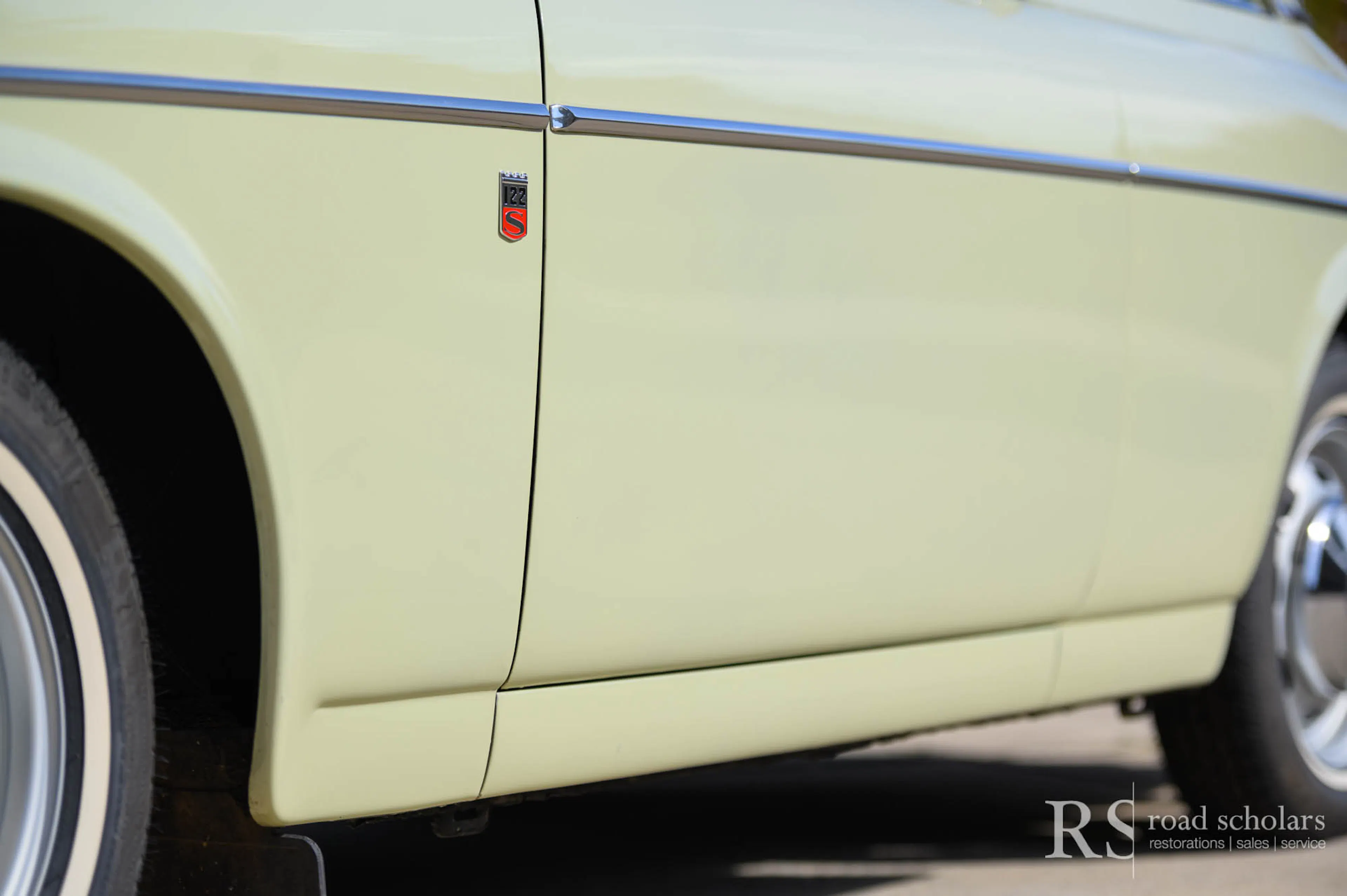 1966 Volvo 122S 2dr Sedan Courtesy of Road Scholars
