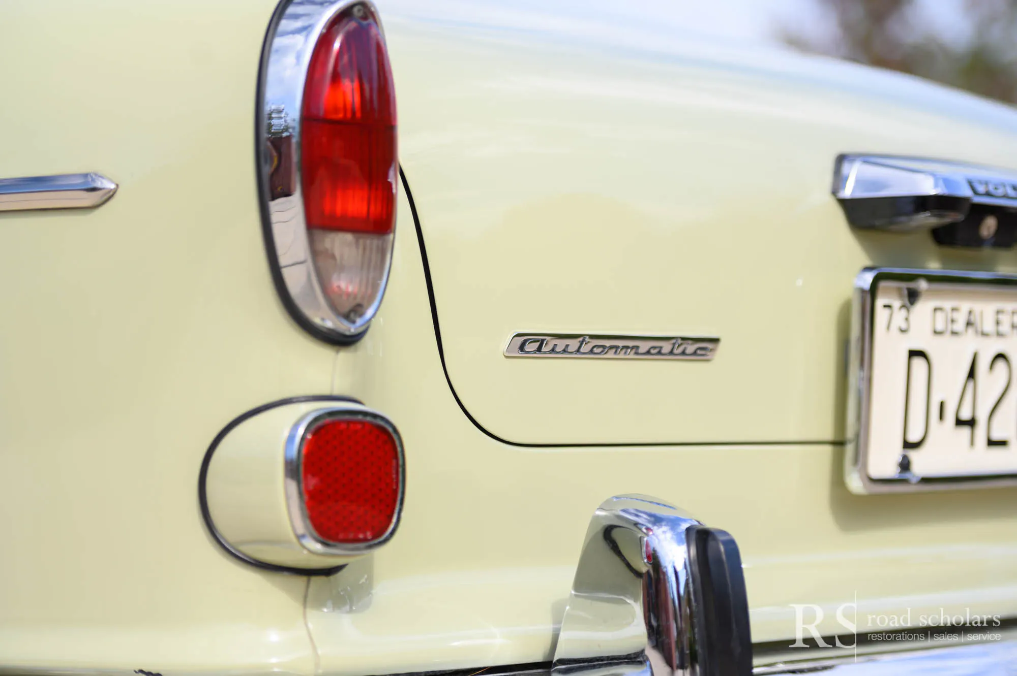 1966 Volvo 122S 2dr Sedan Courtesy of Road Scholars