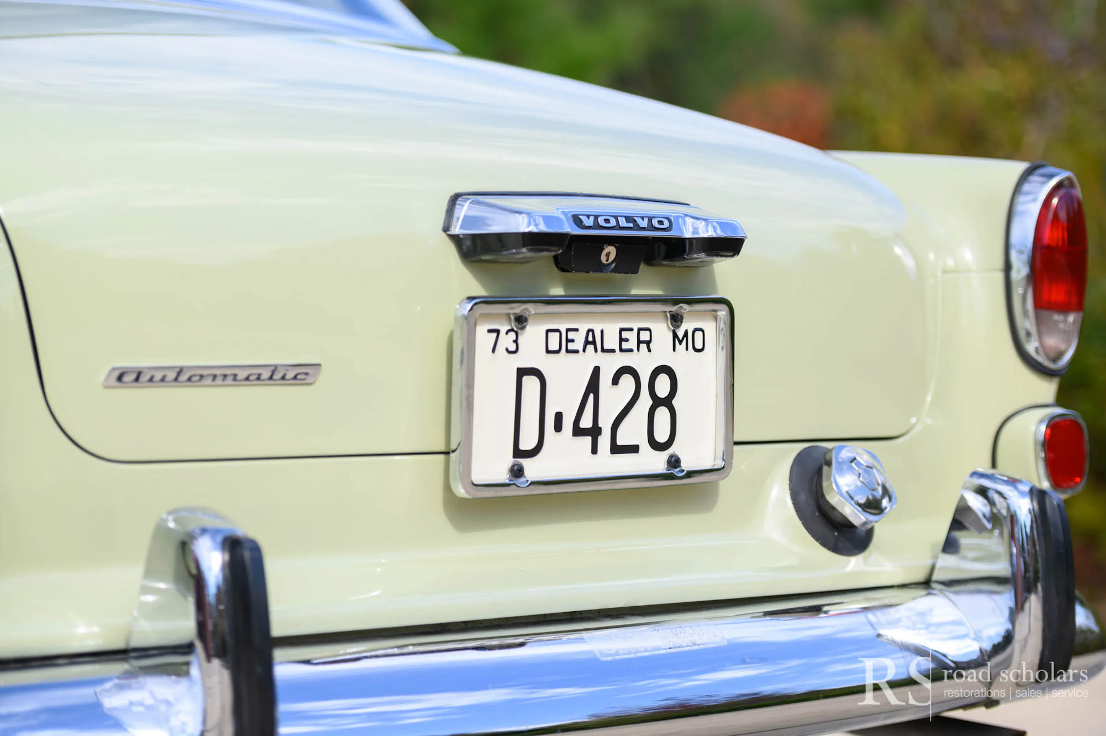 1966 Volvo 122S 2dr Sedan Courtesy of Road Scholars