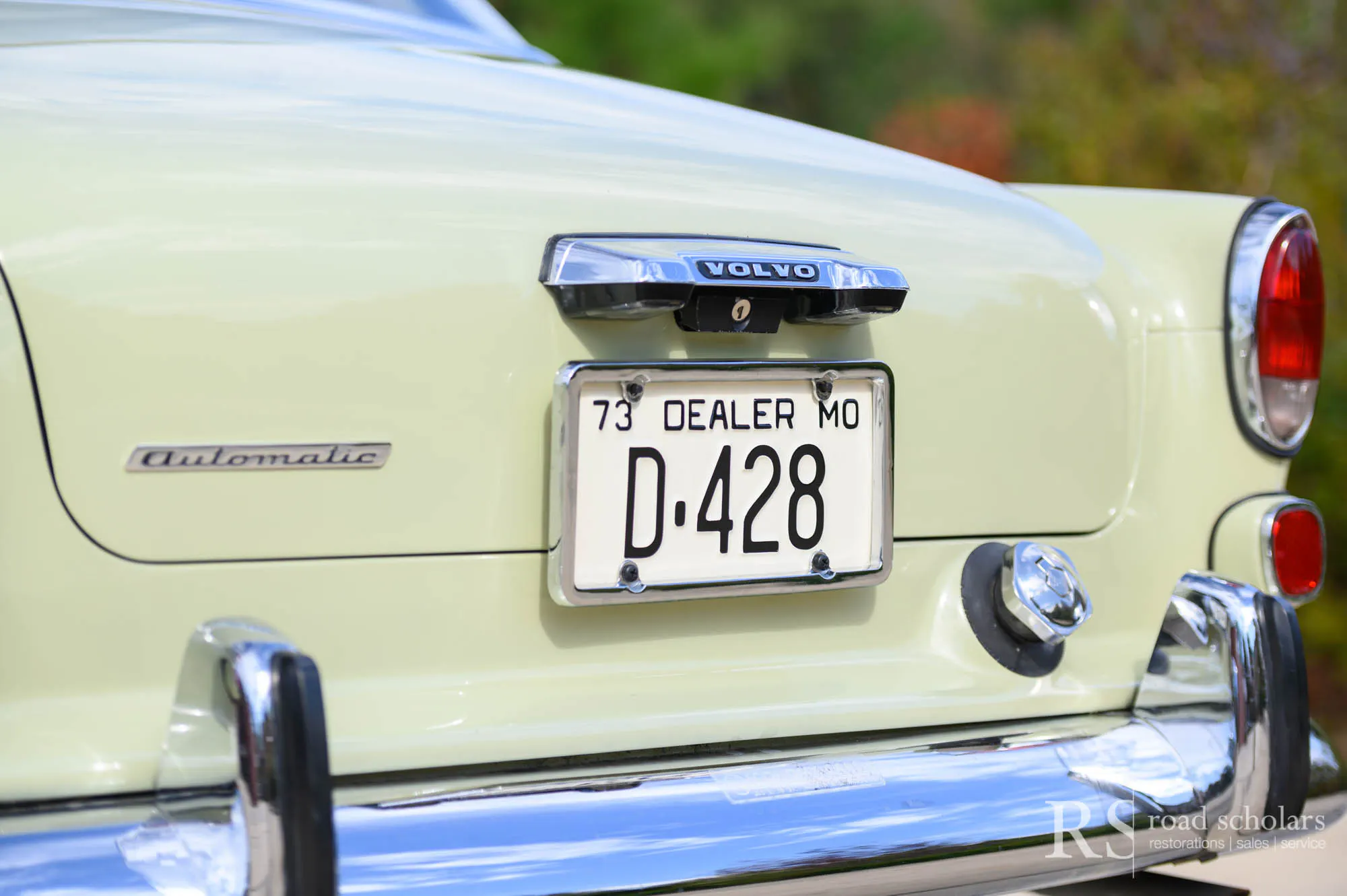 1966 Volvo 122S 2dr Sedan Courtesy of Road Scholars