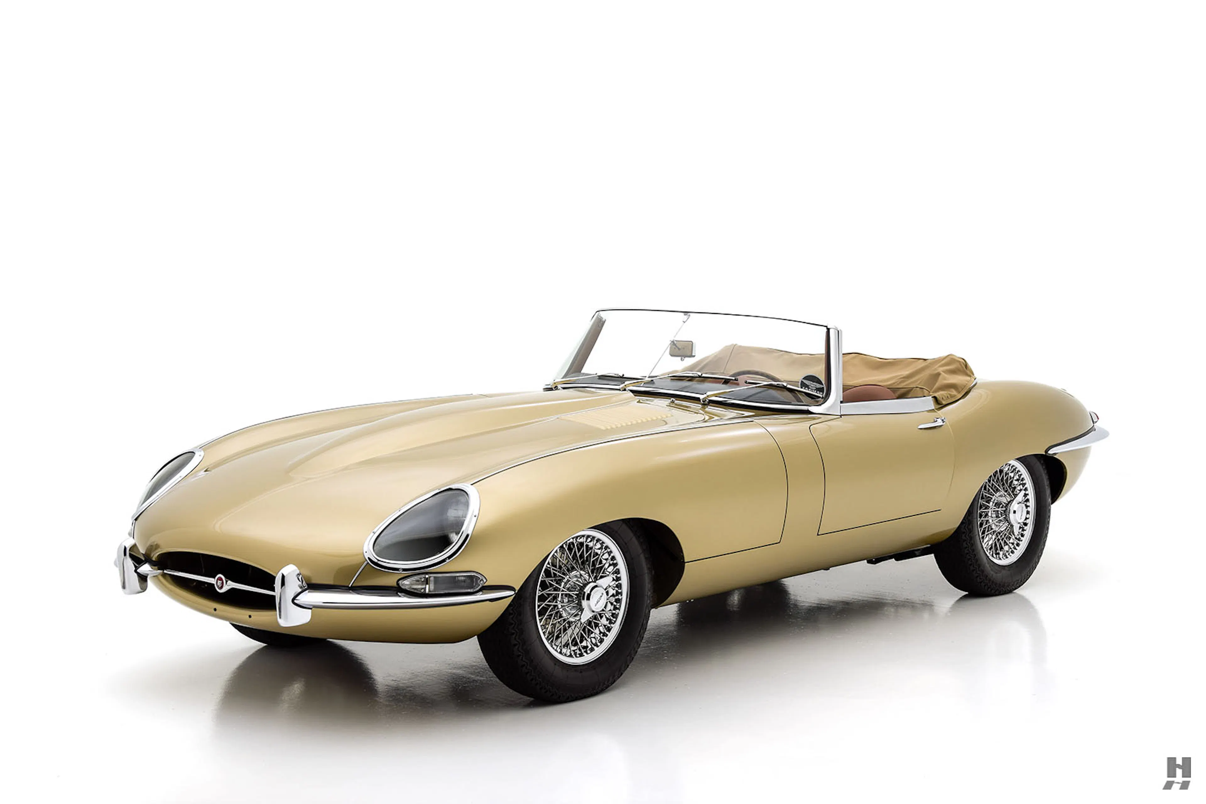 Kyosho Jaguar E-Type Coupé Jaune Clair 1961 1/18 08954LY