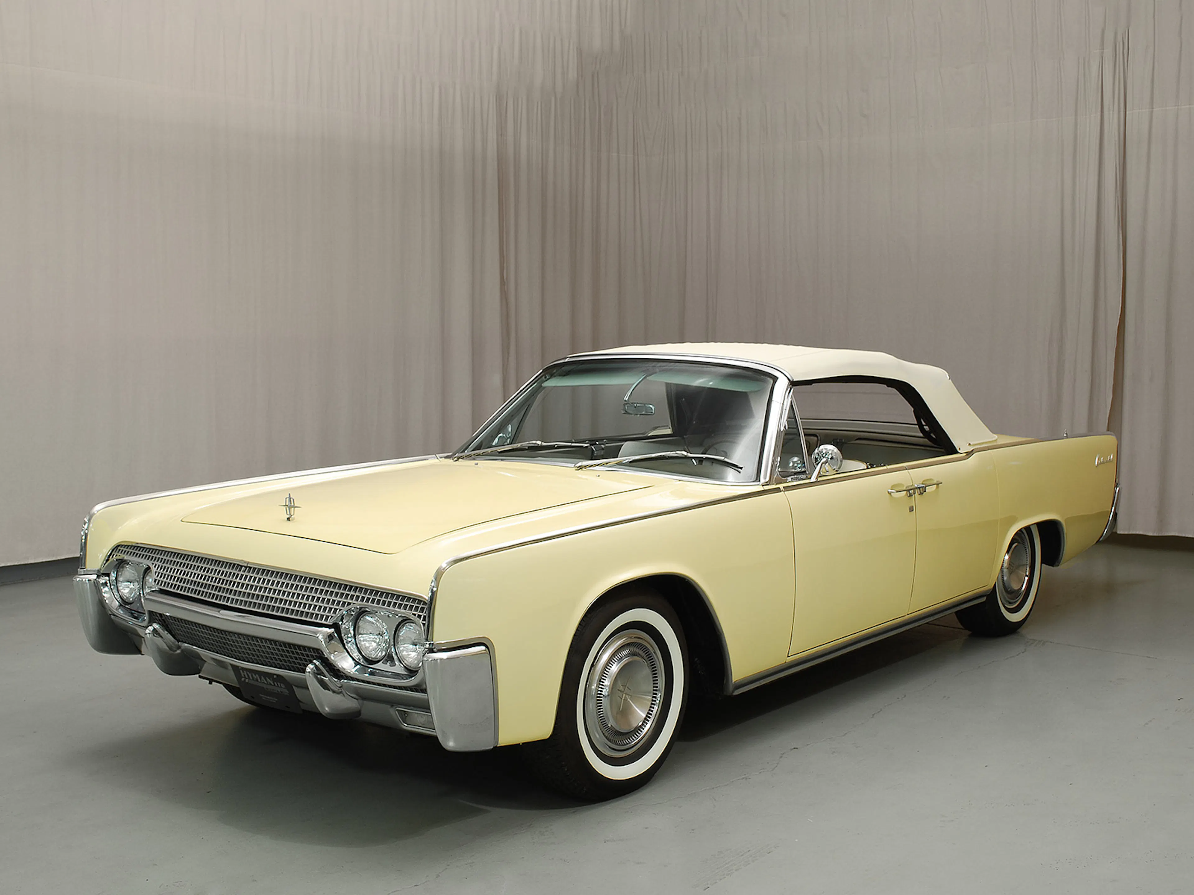 1961 Lincoln Continental 4dr Convertible Courtesy of Hyman Ltd.