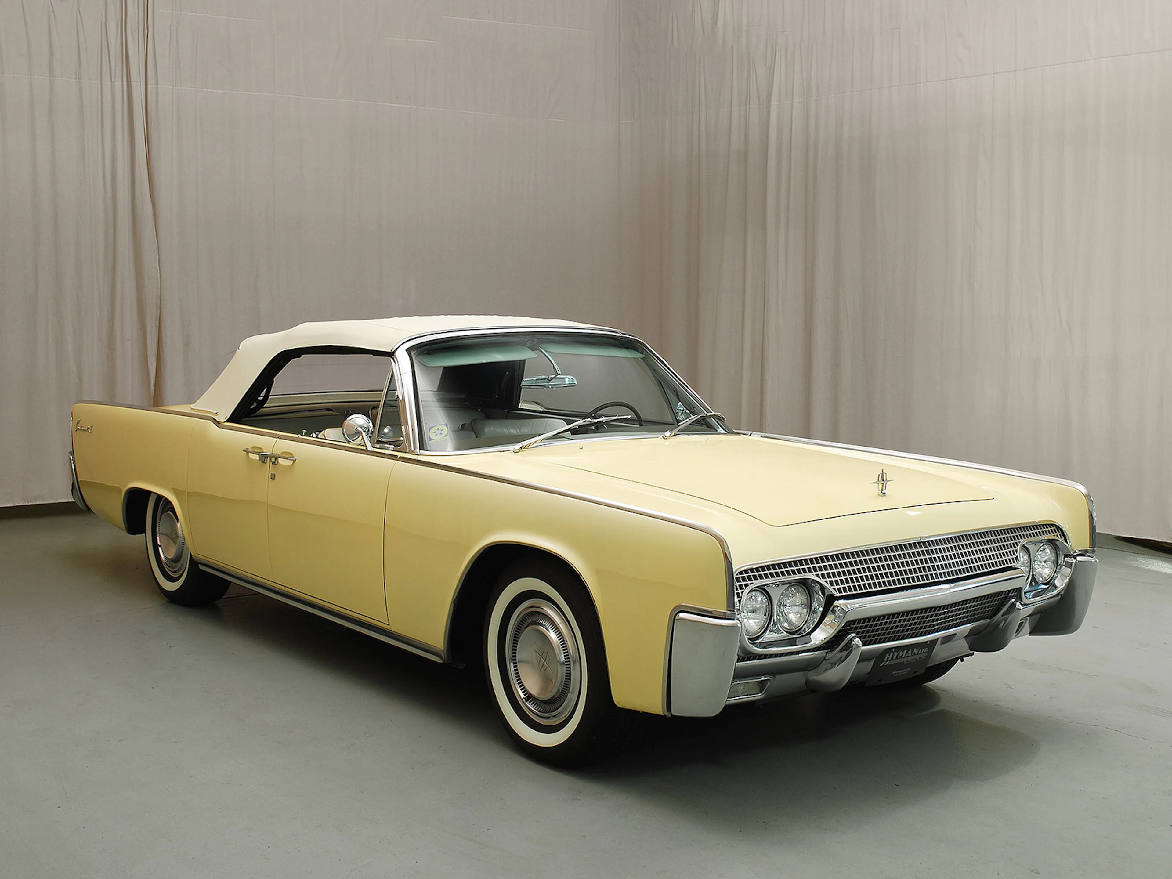 1961 Lincoln Continental 4dr Convertible Courtesy of Hyman Ltd.