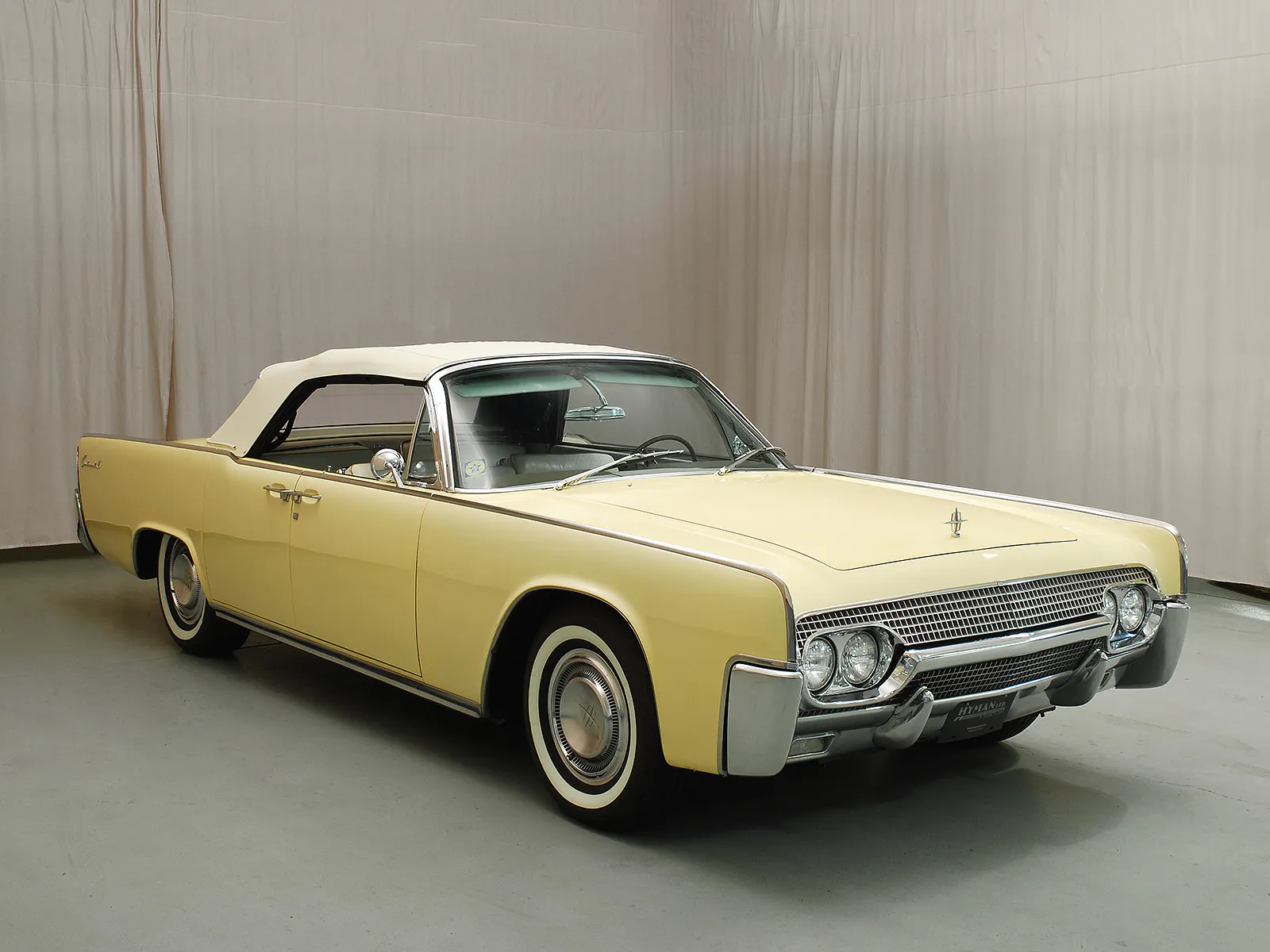 1961 Lincoln Continental 4dr Convertible Courtesy of Hyman Ltd.