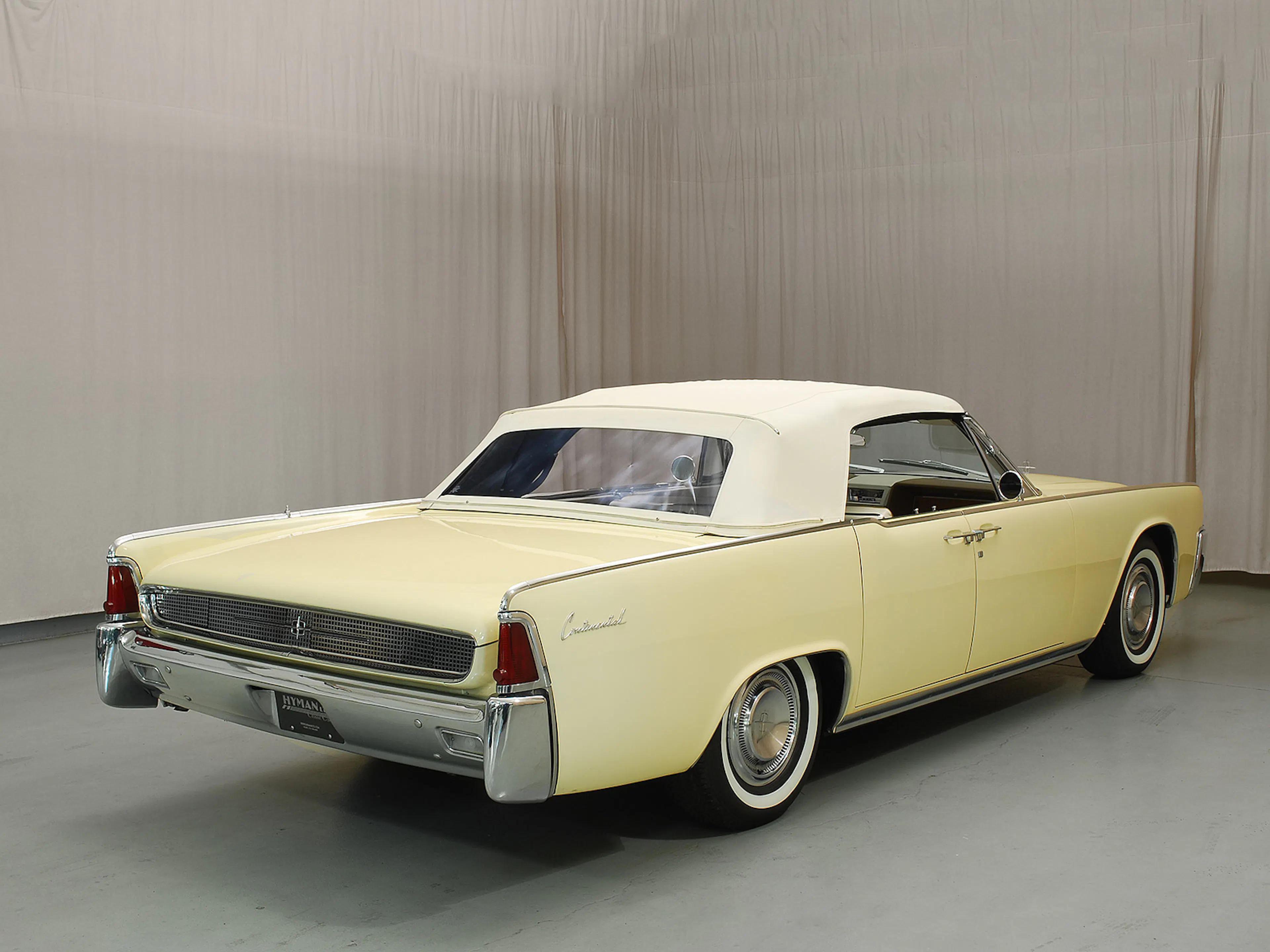 1961 Lincoln Continental 4dr Convertible Courtesy of Hyman Ltd.