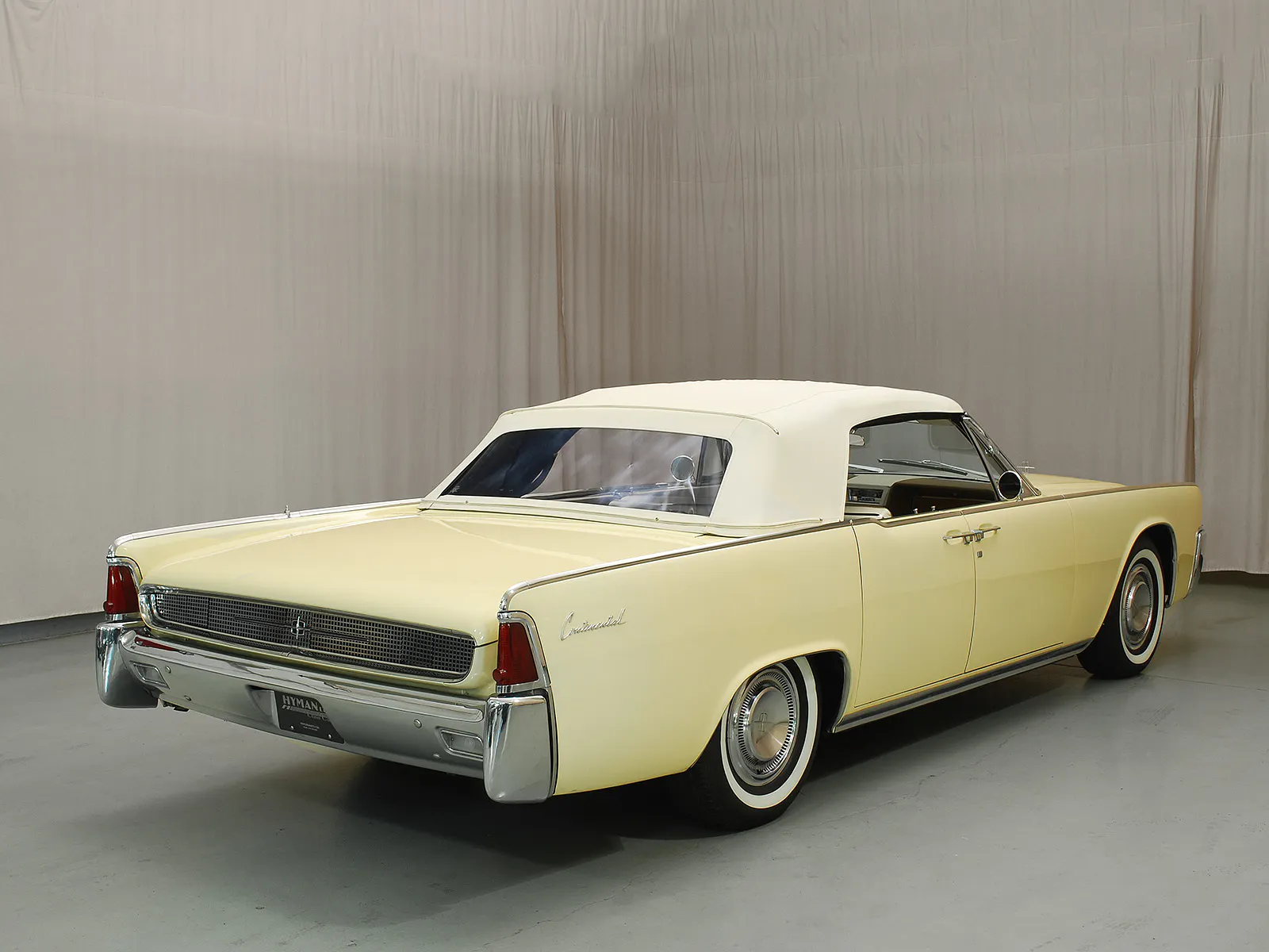 1961 Lincoln Continental 4dr Convertible Courtesy of Hyman Ltd.