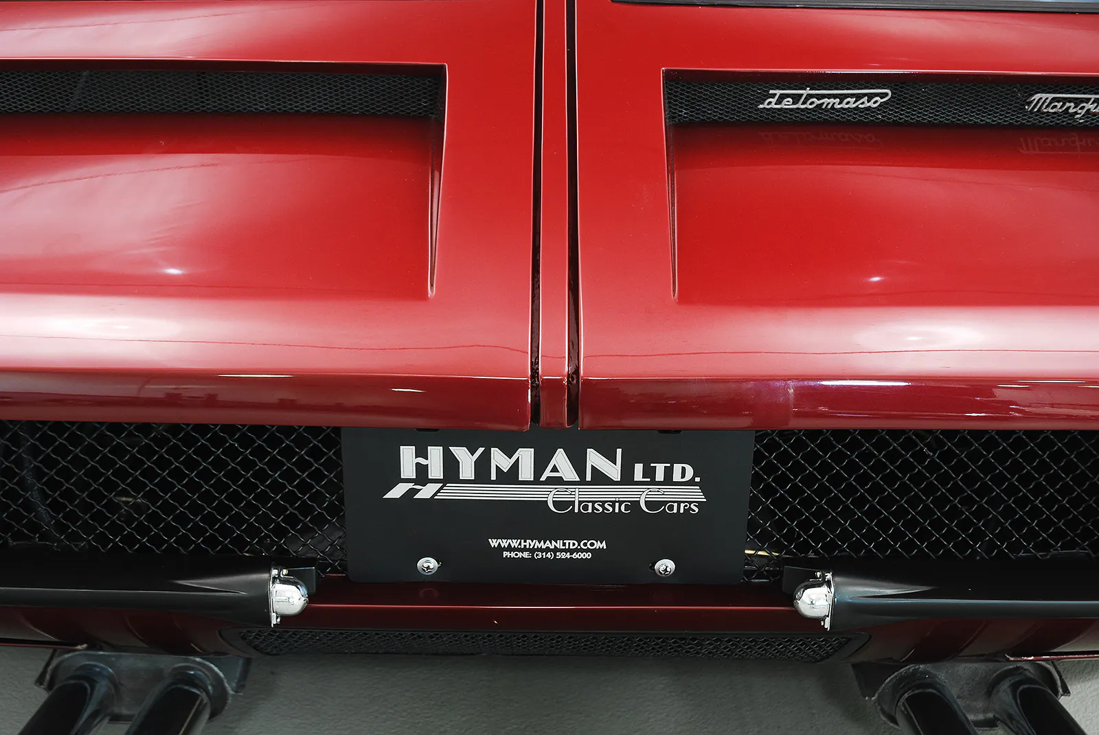 1967 DeTomaso Mangusta 2dr Coupe Courtesy of Hyman, Ltd.