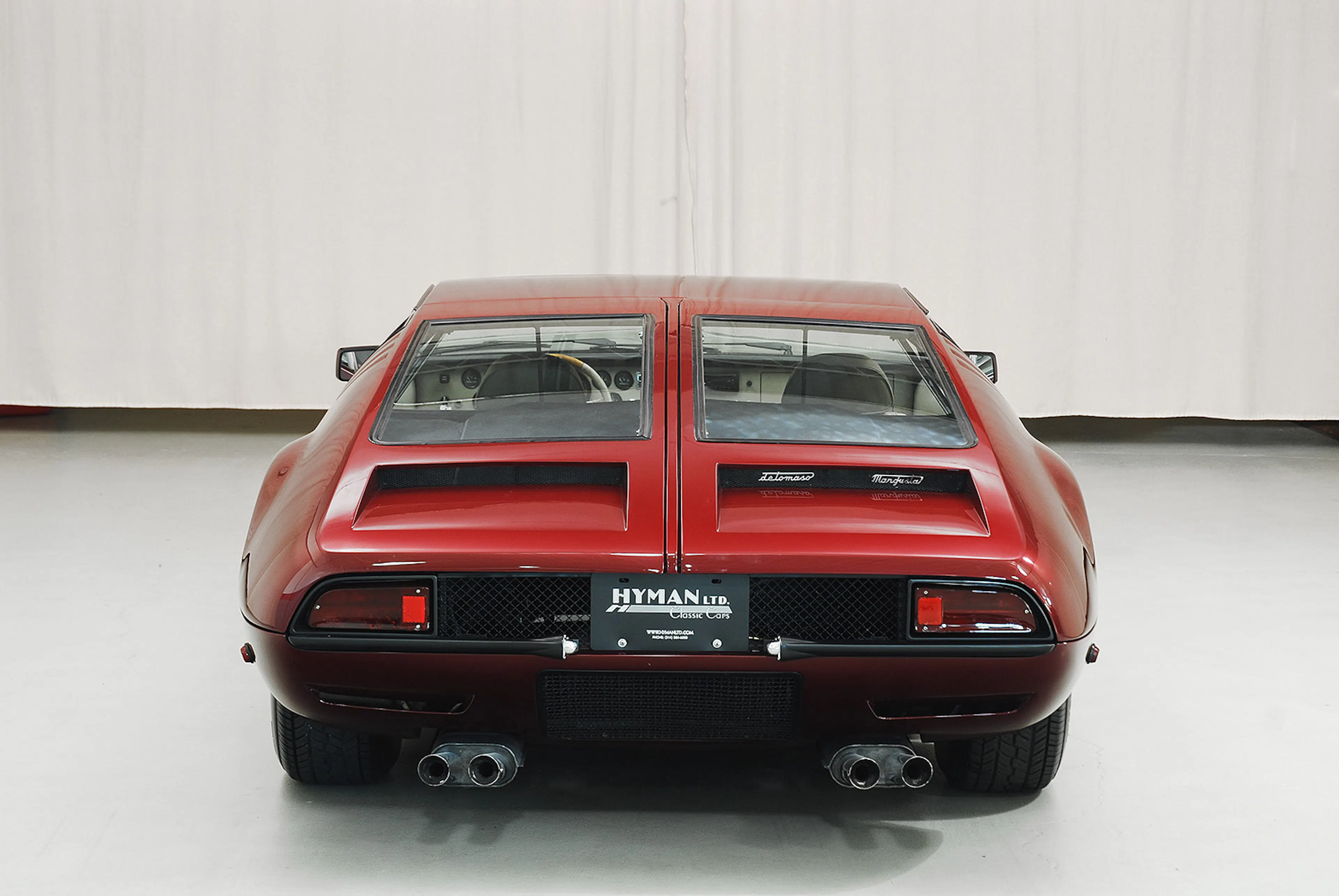 1967 DeTomaso Mangusta 2dr Coupe Courtesy of Hyman, Ltd.