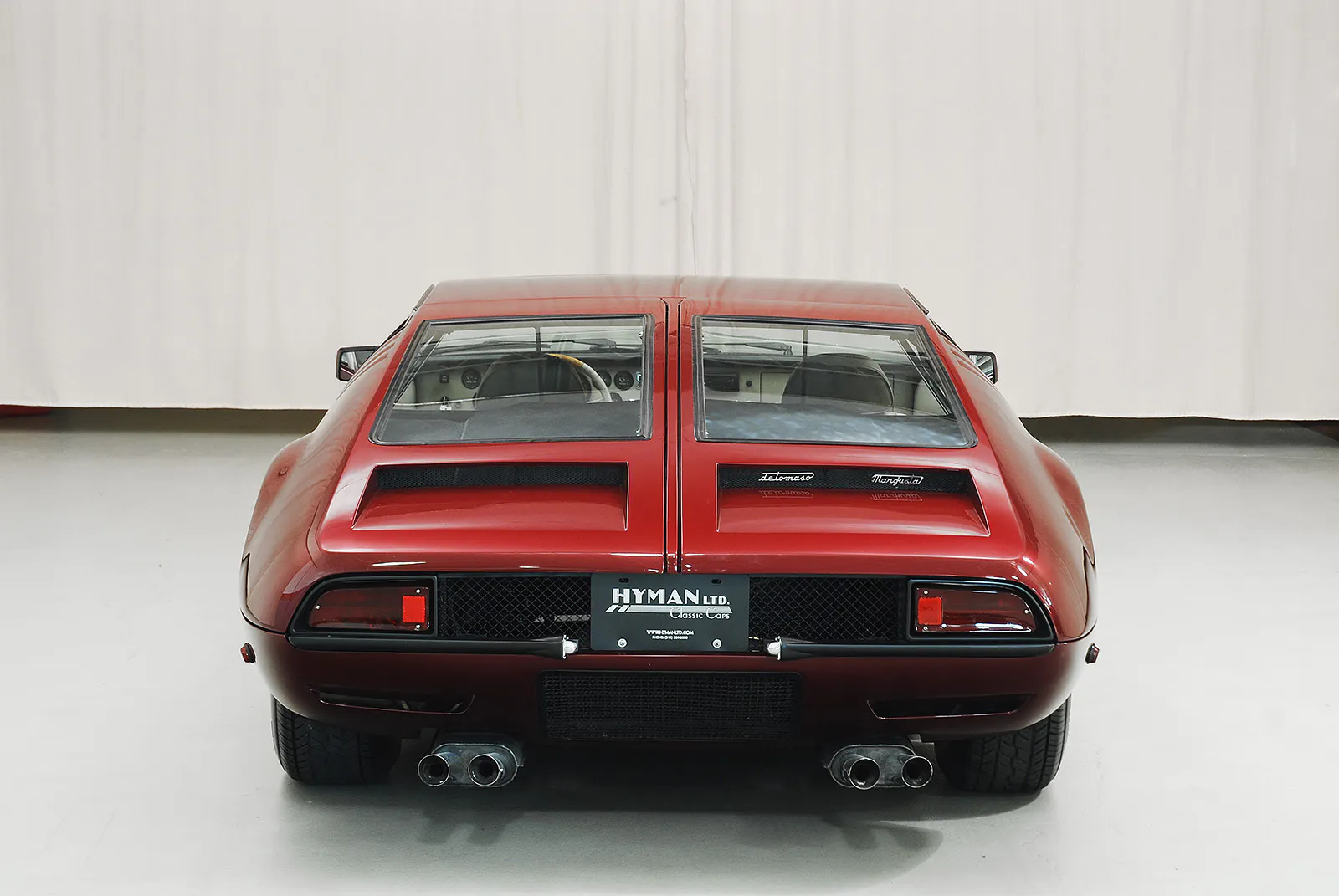 1967 DeTomaso Mangusta 2dr Coupe Courtesy of Hyman, Ltd.