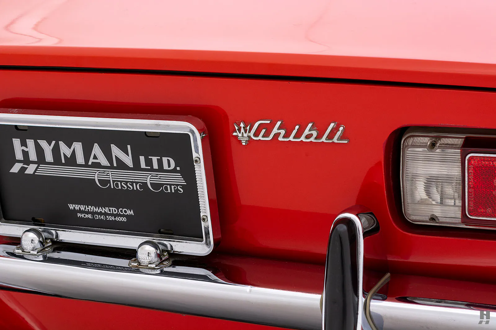 1970 Maserati Ghibli 2dr Coupe Courtesy of Hyman Ltd.