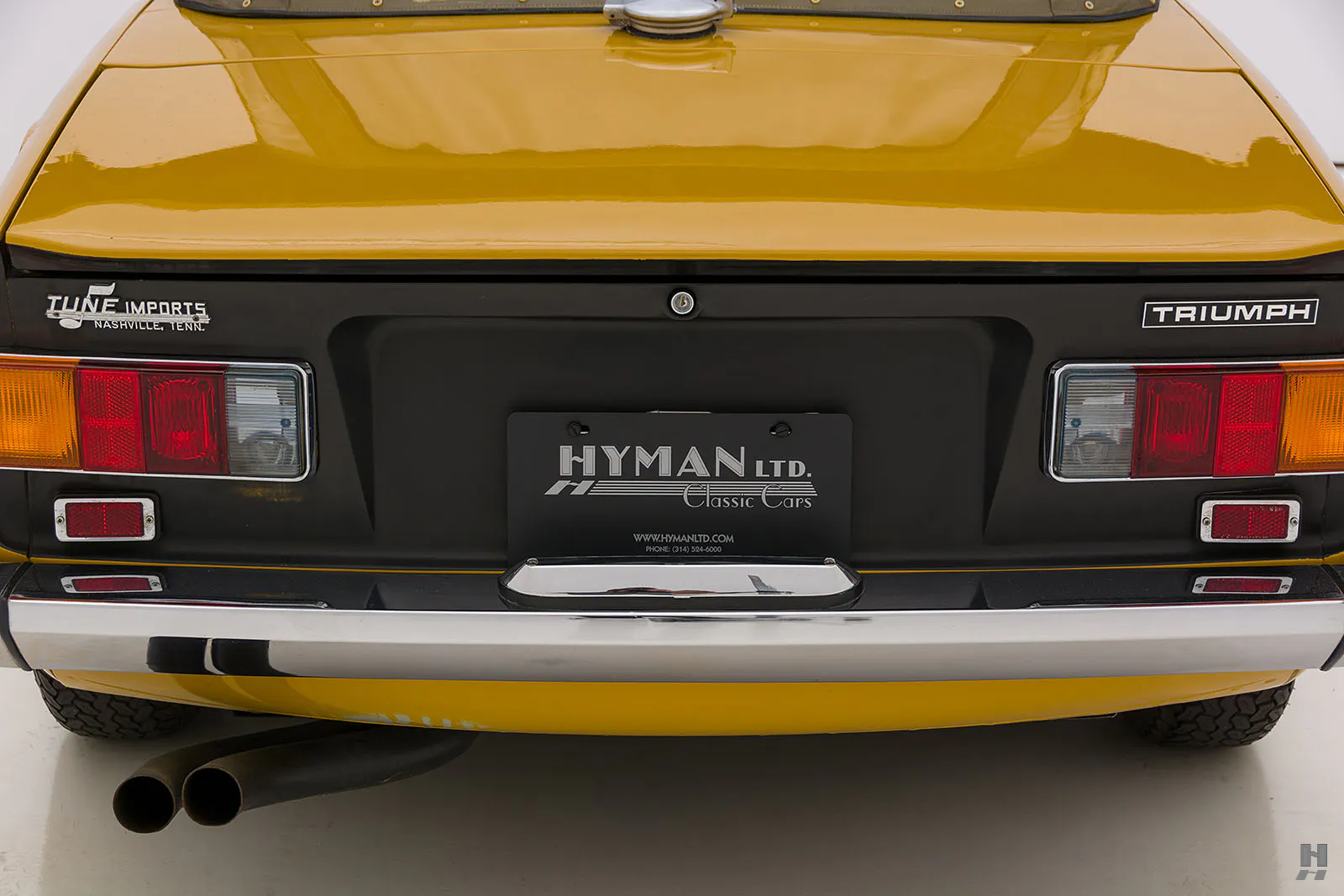 1971 Triumph TR6 2dr Convertible Courtesy of Hyman Ltd.