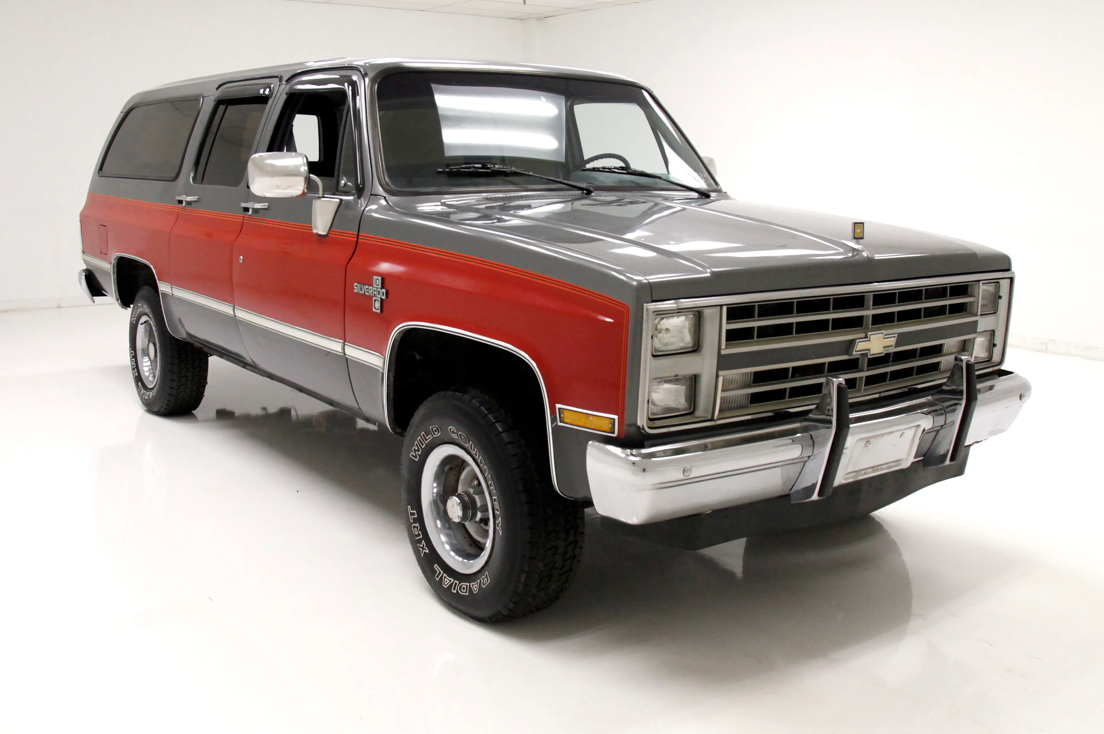 1987 Chevrolet V10 Suburban Custom Deluxe 4dr Utility Vehicle 4x4 Courtesy of Classic Auto Mall