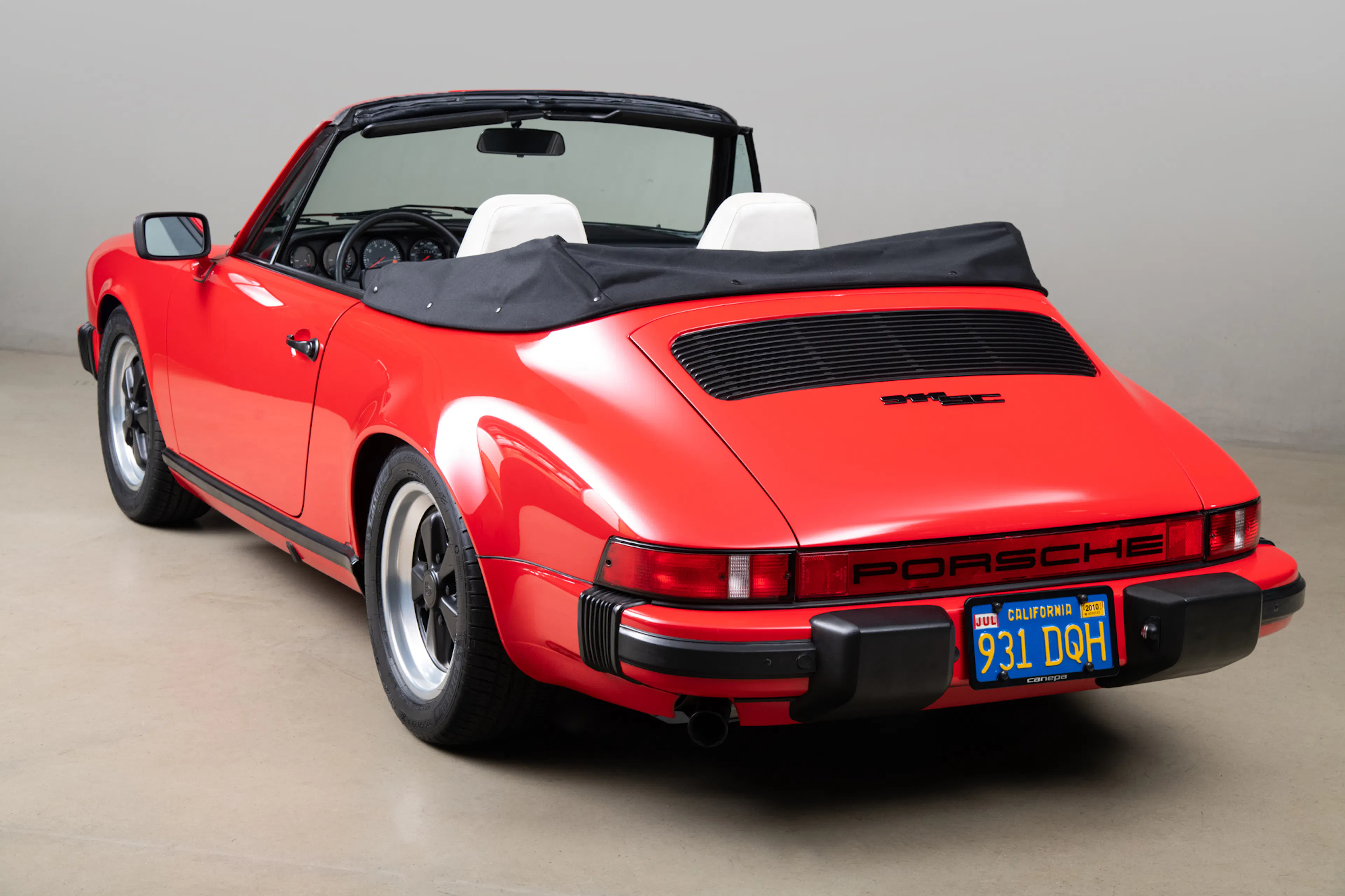 1983 Porsche 911 SC 3.0 2dr Cabriolet Courtesy of Canepa
