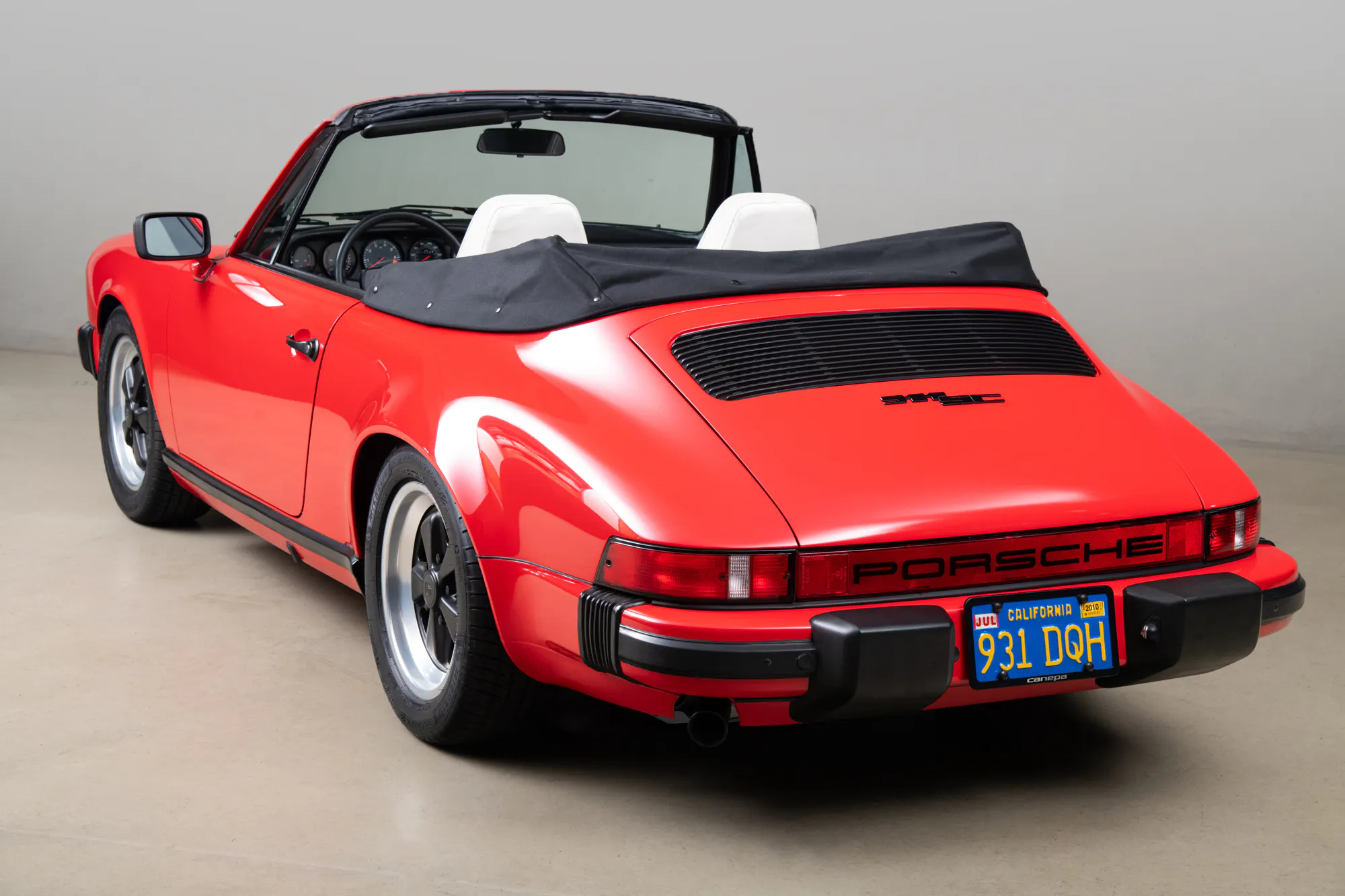 1983 Porsche 911 SC 3.0 2dr Cabriolet Courtesy of Canepa