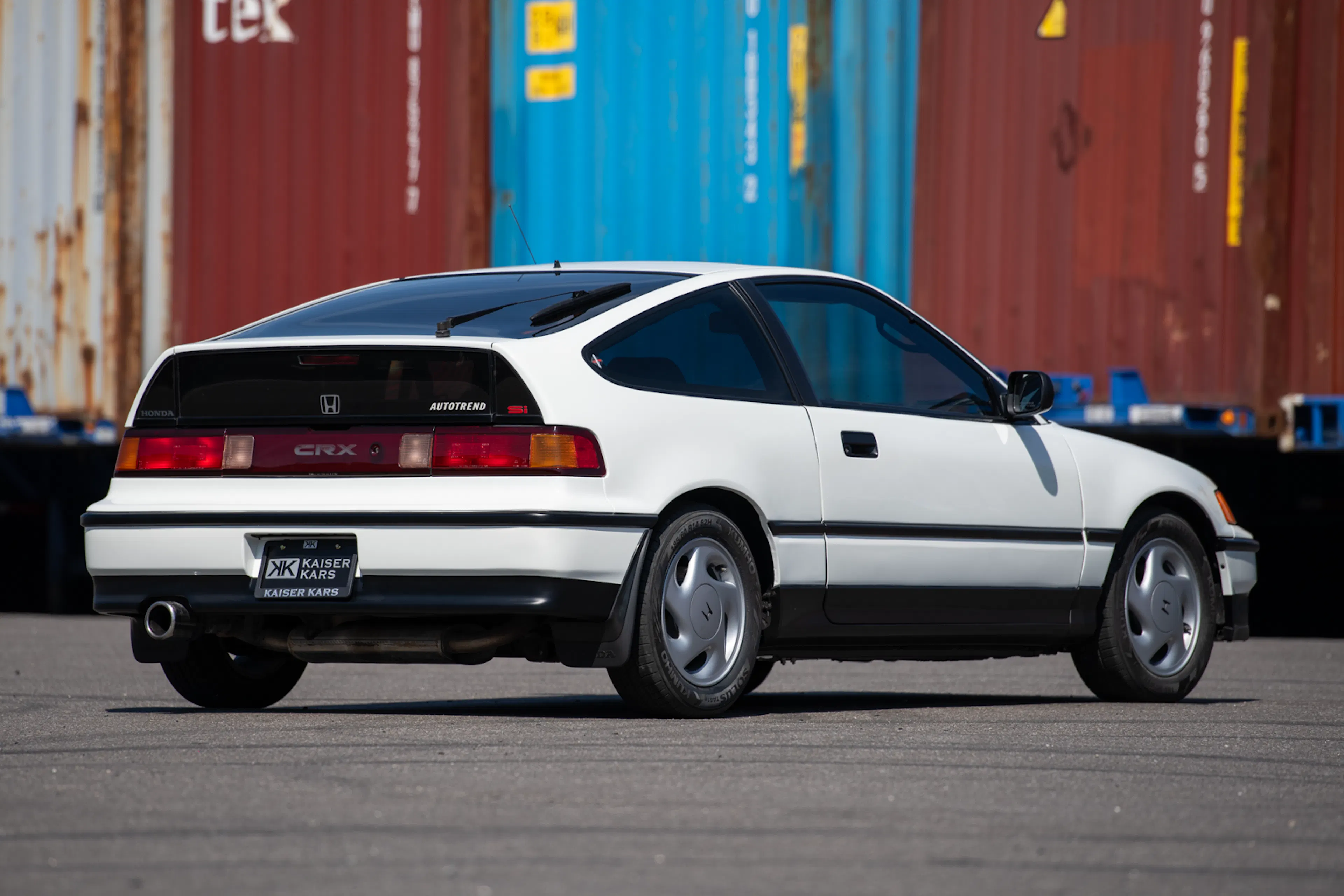 1990 Honda CRX Si 2dr Coupe Courtesy of Kaiser Kars