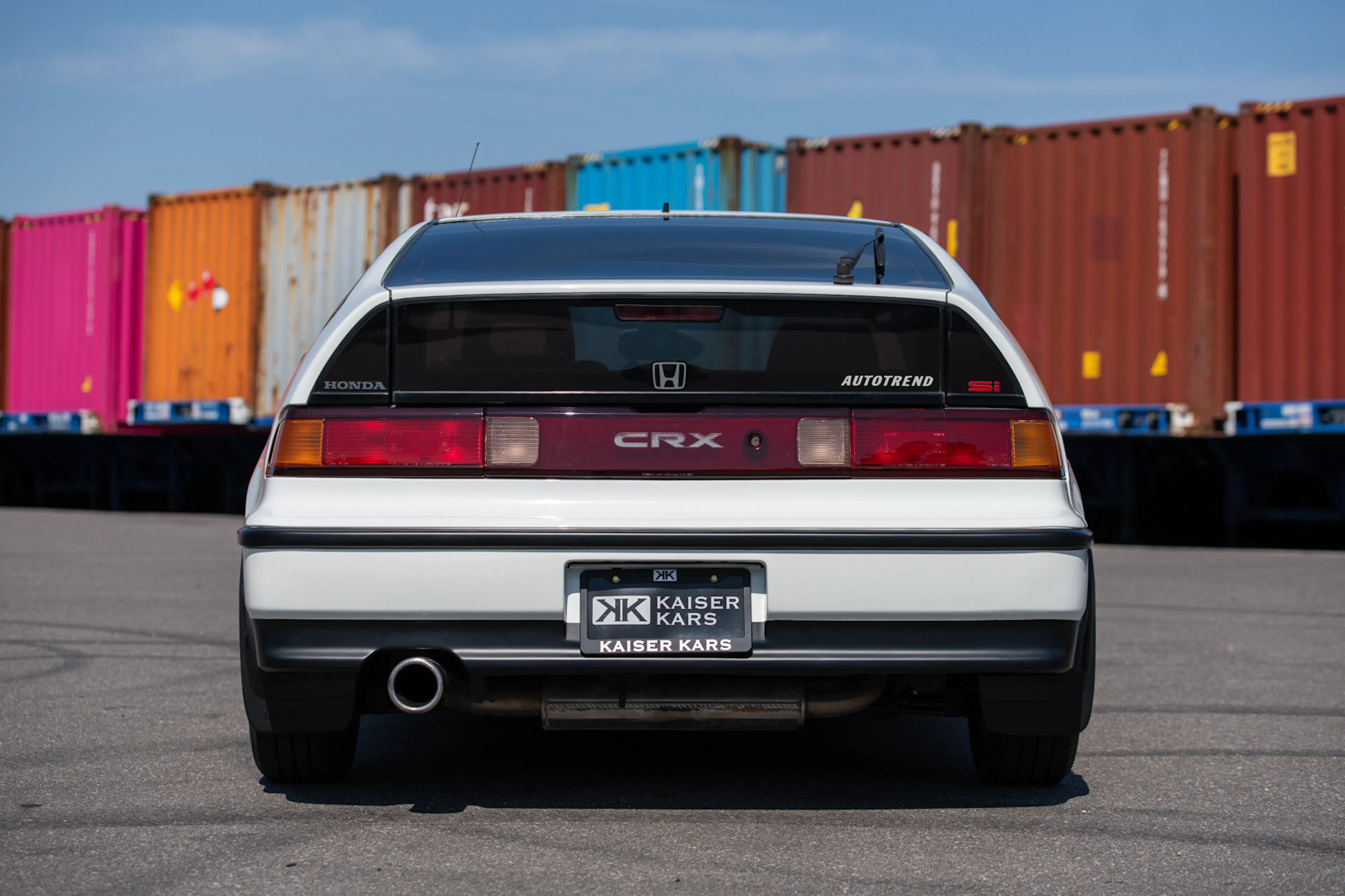 1990 Honda CRX Si 2dr Coupe Courtesy of Kaiser Kars