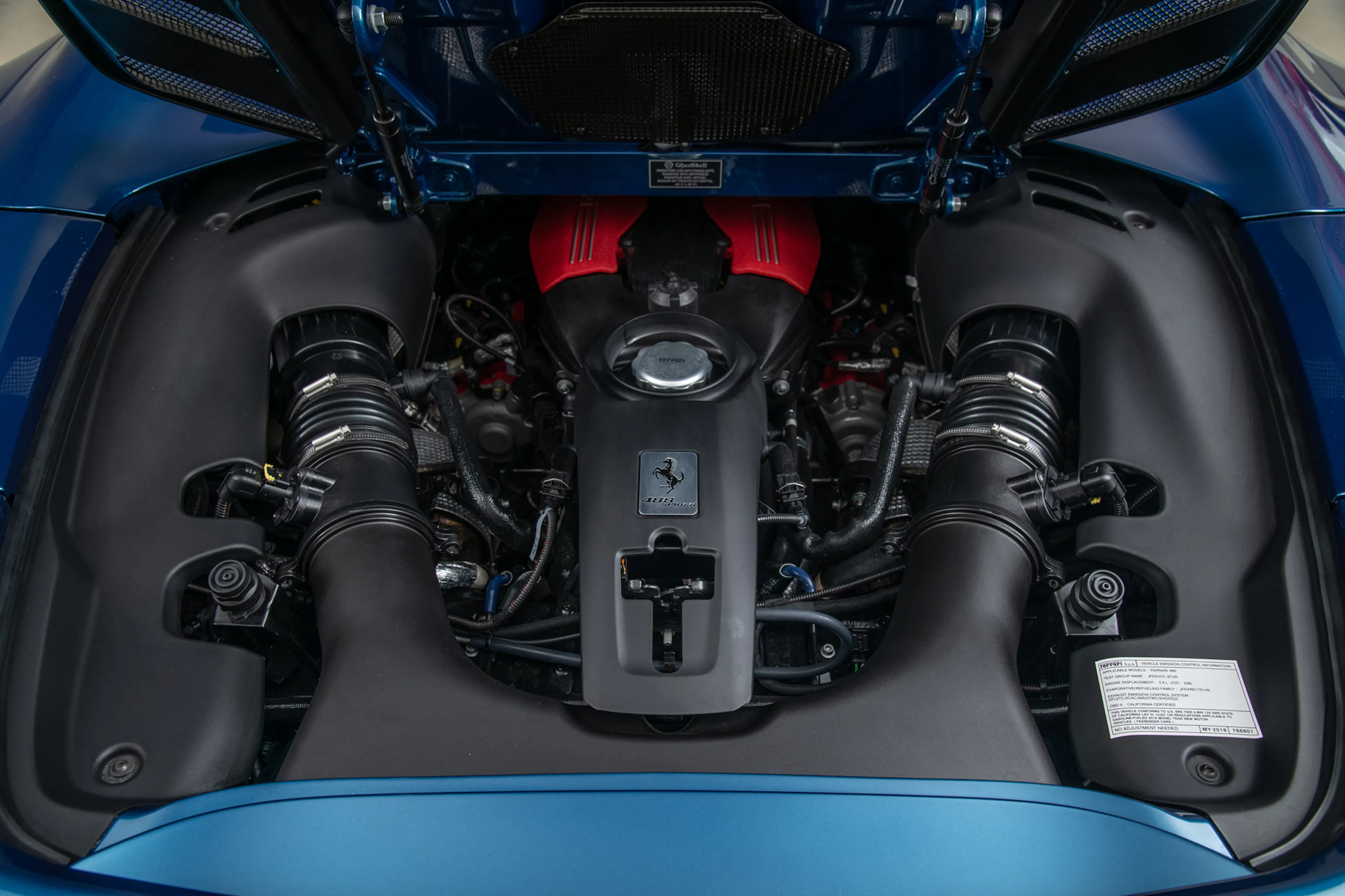 2018 Ferrari 488 Spider 2dr Convertible Courtesy of Canepa