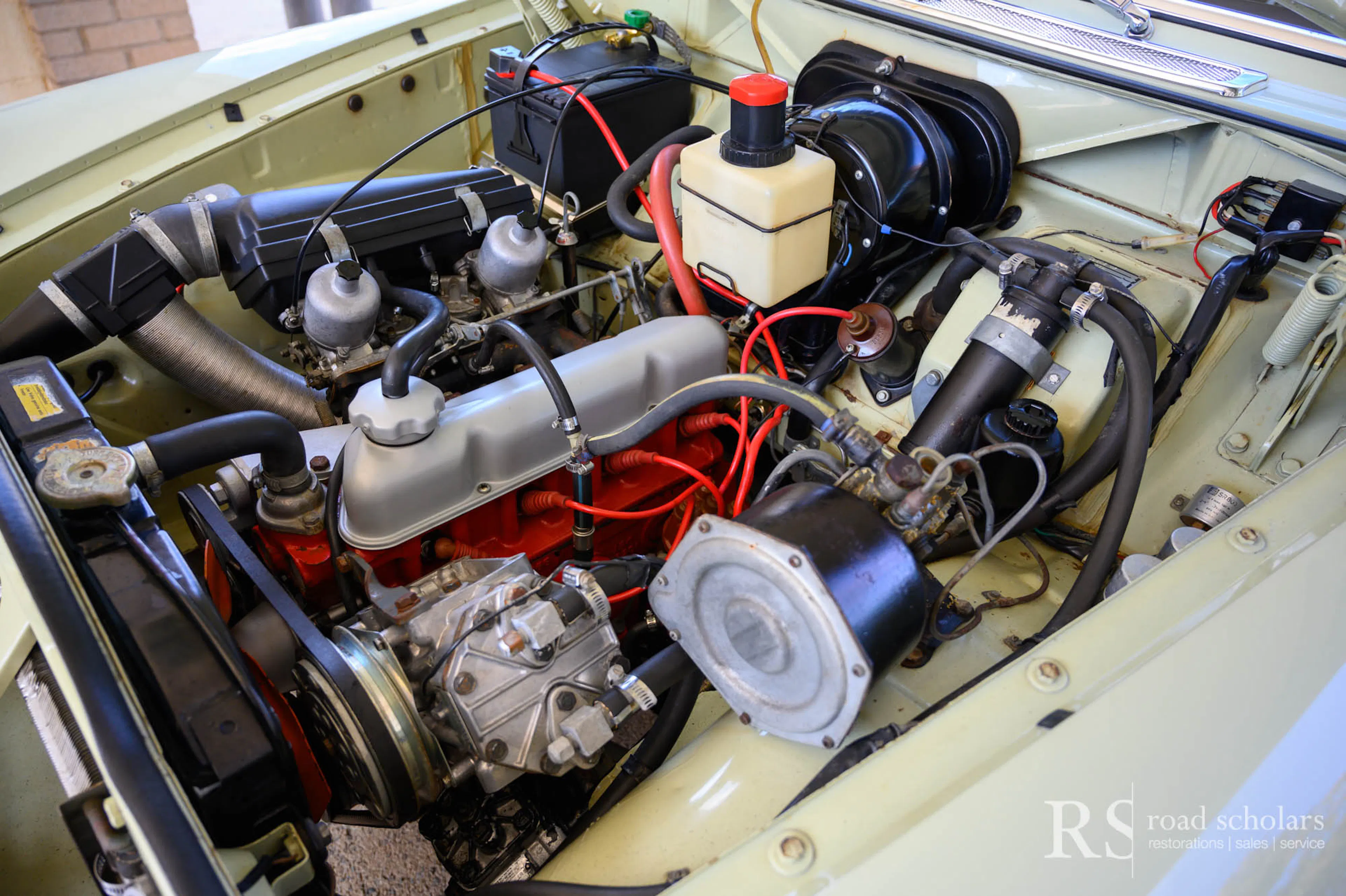 1966 Volvo 122S 2dr Sedan Courtesy of Road Scholars