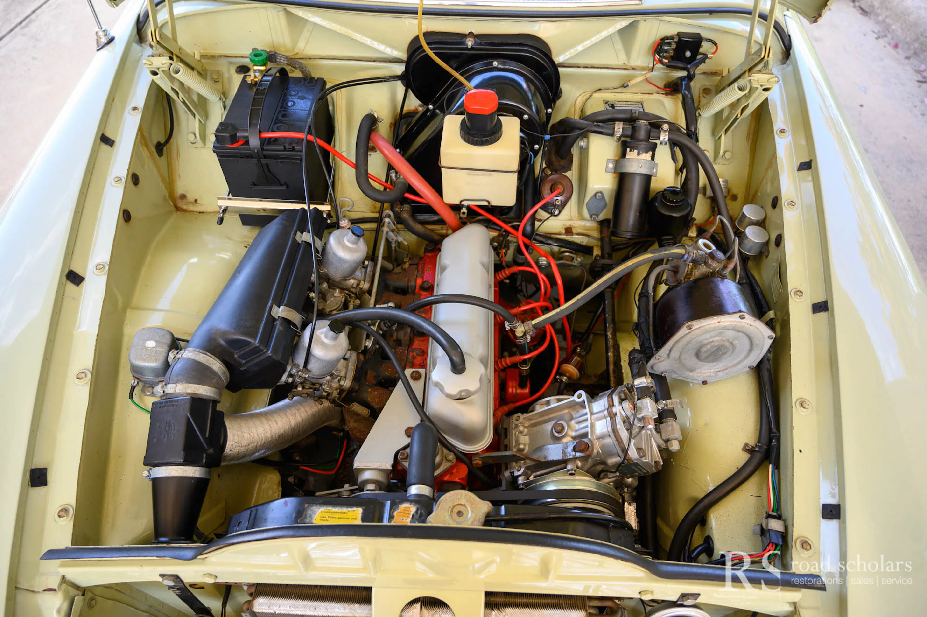 1966 Volvo 122S 2dr Sedan Courtesy of Road Scholars