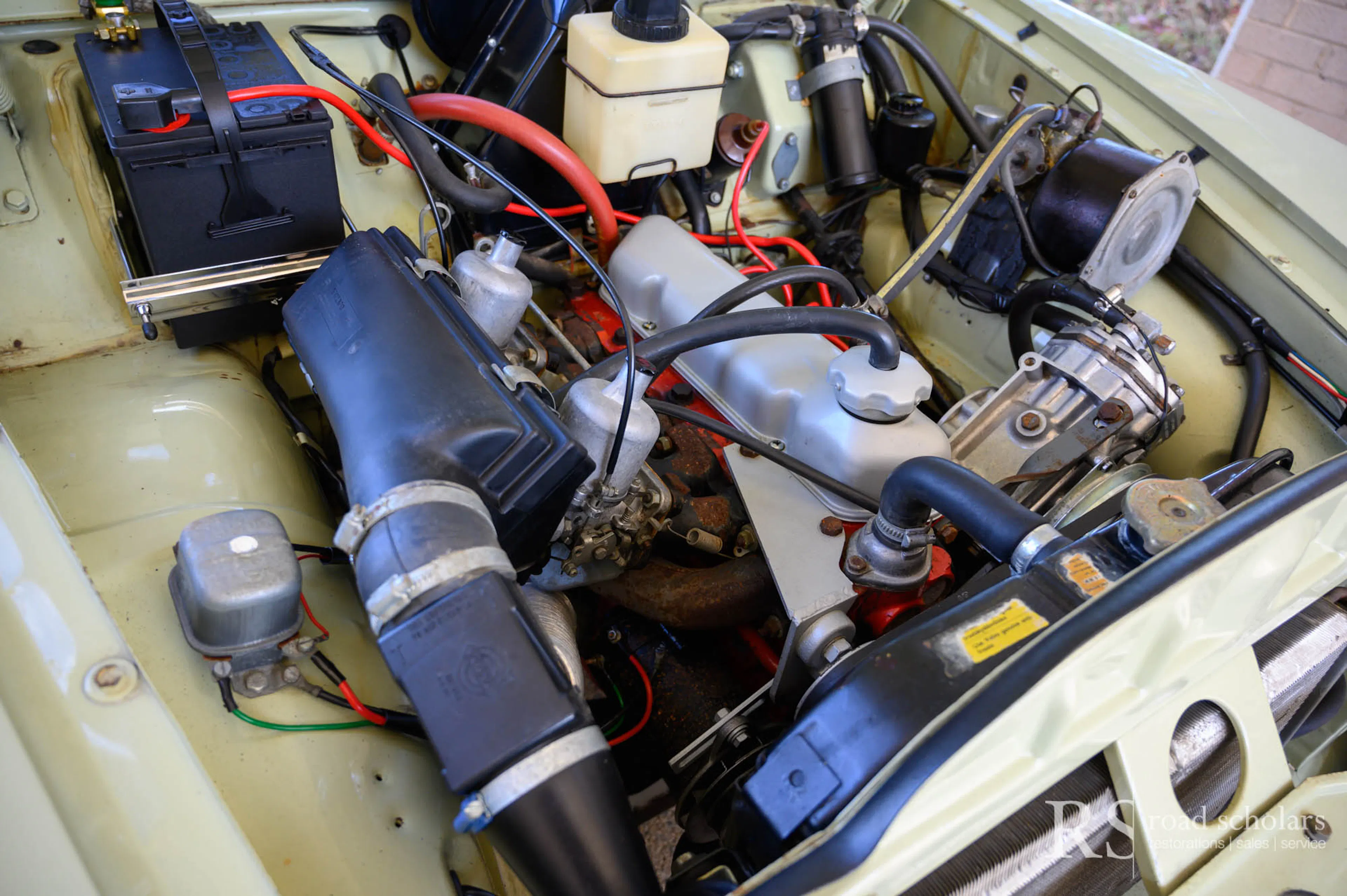1966 Volvo 122S 2dr Sedan Courtesy of Road Scholars