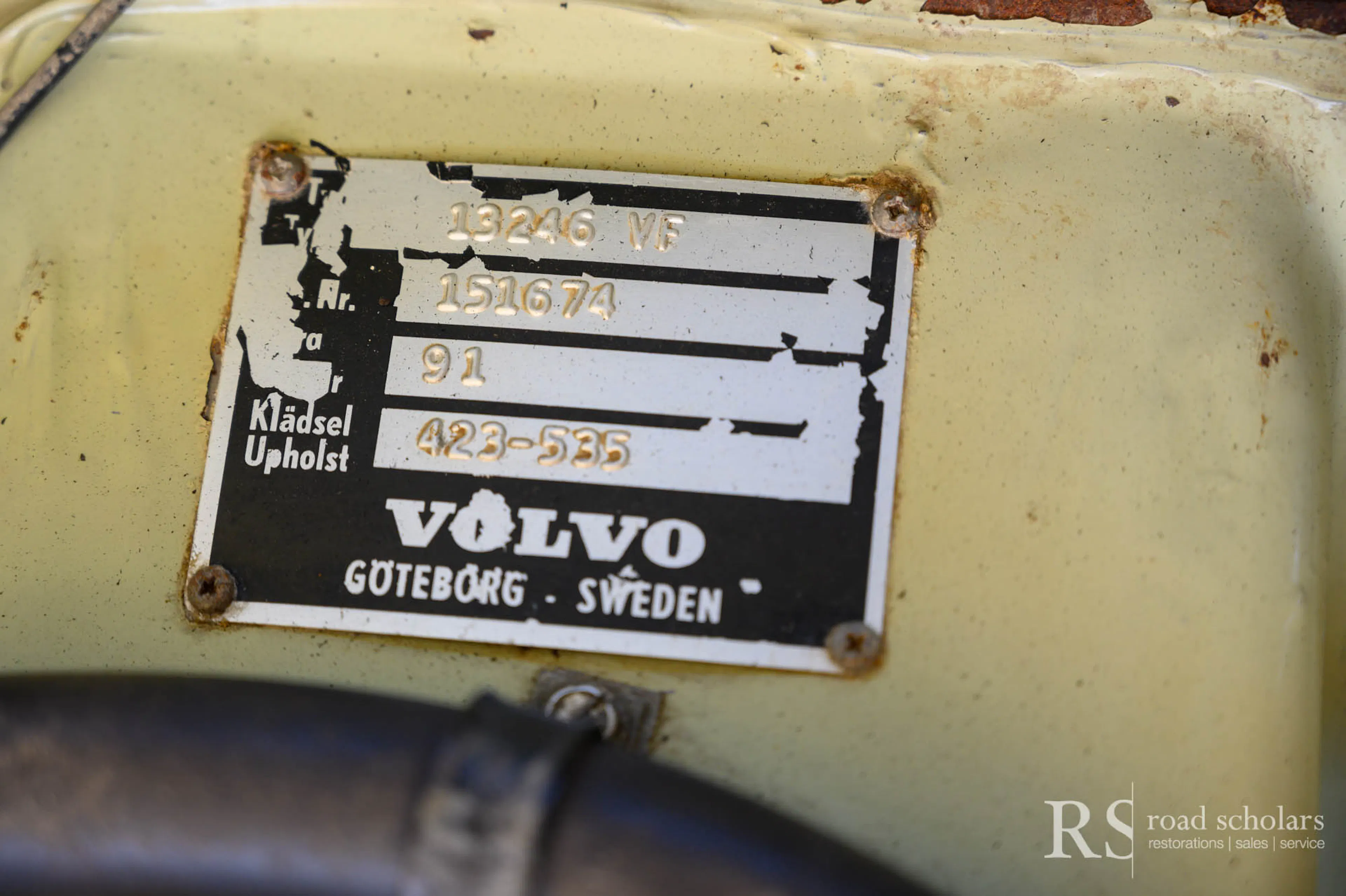 1966 Volvo 122S 2dr Sedan Courtesy of Road Scholars
