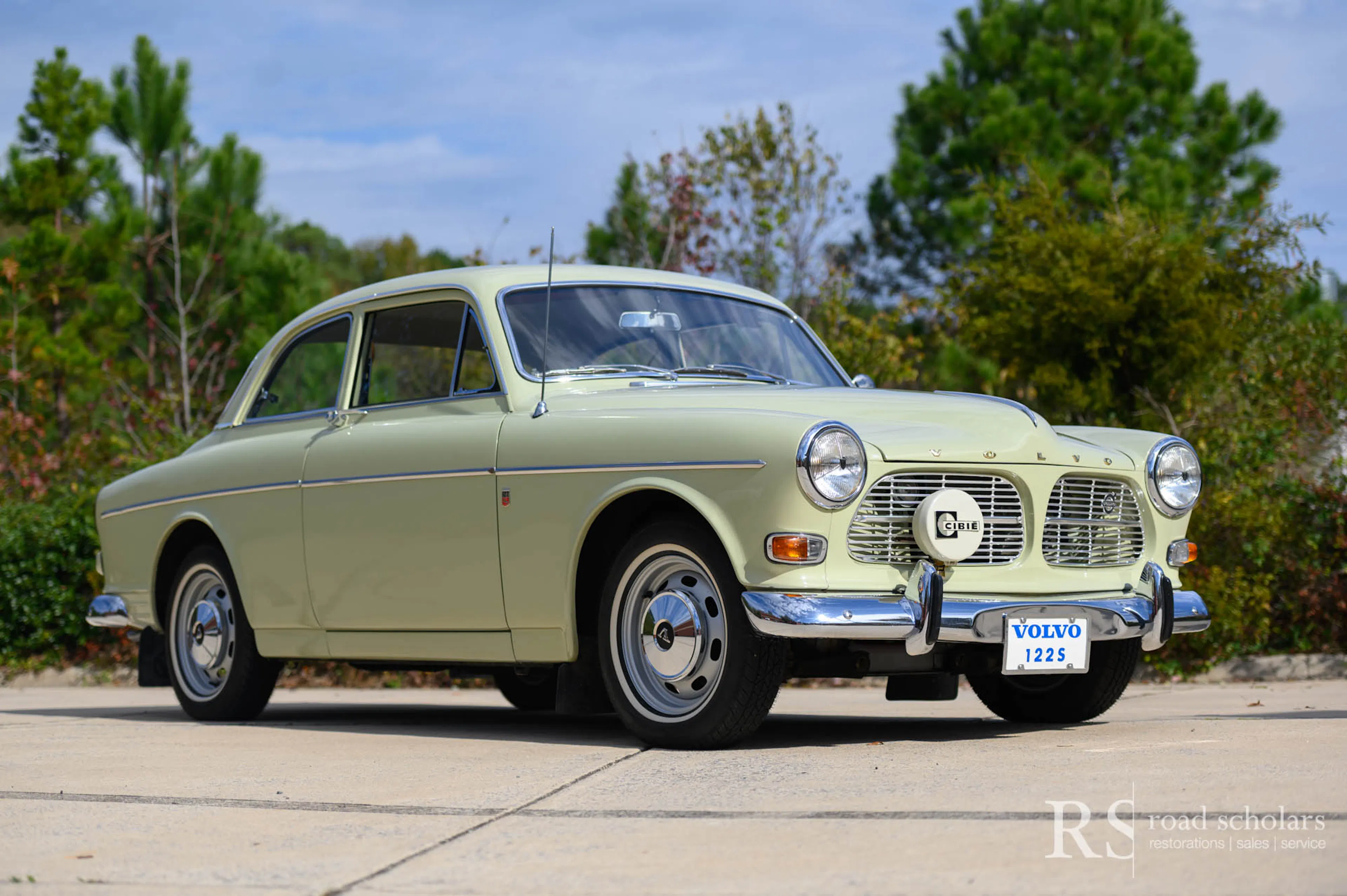 1966 Volvo 122S 2dr Sedan Courtesy of Road Scholars