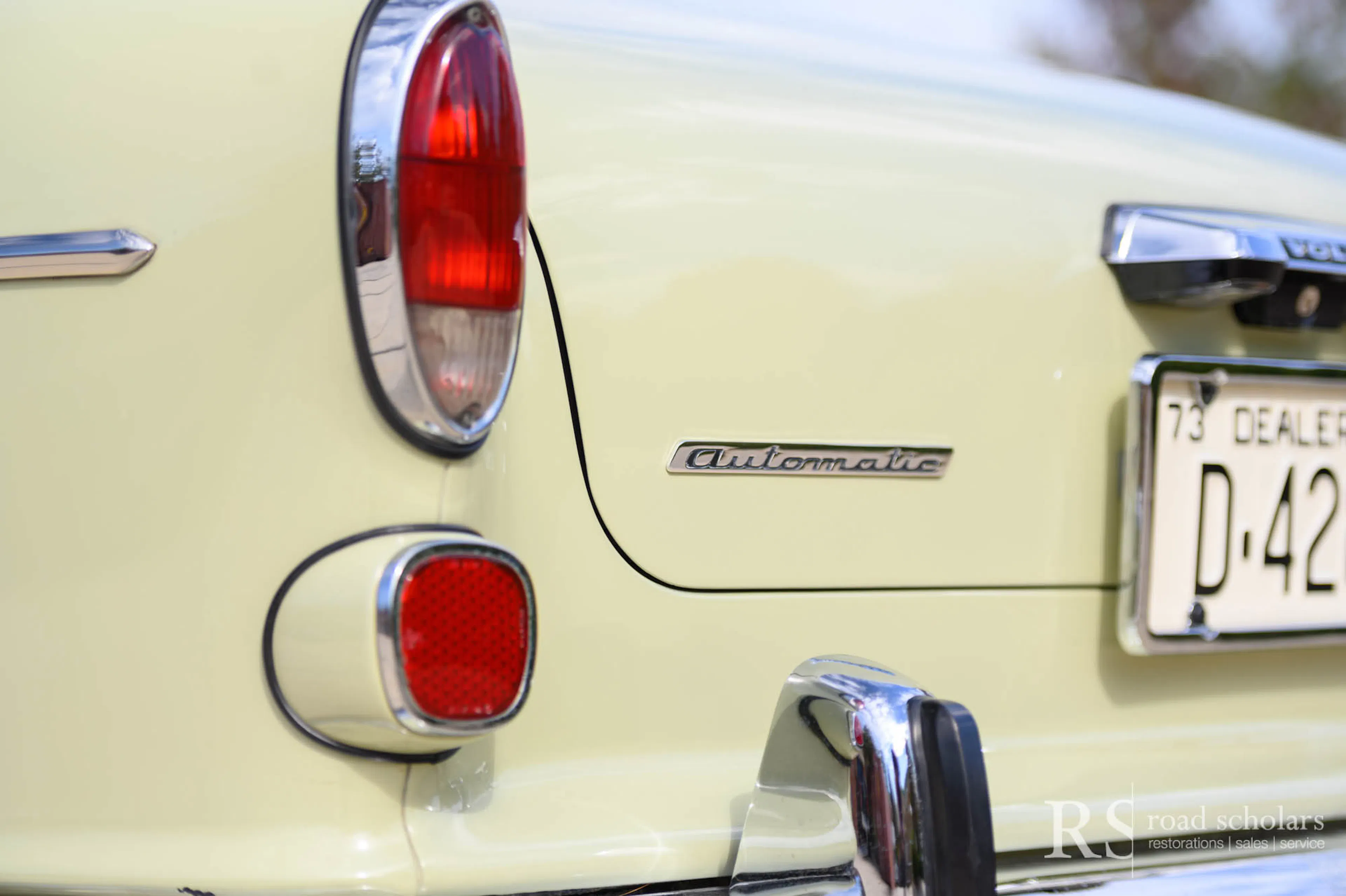 1966 Volvo 122S 2dr Sedan Courtesy of Road Scholars