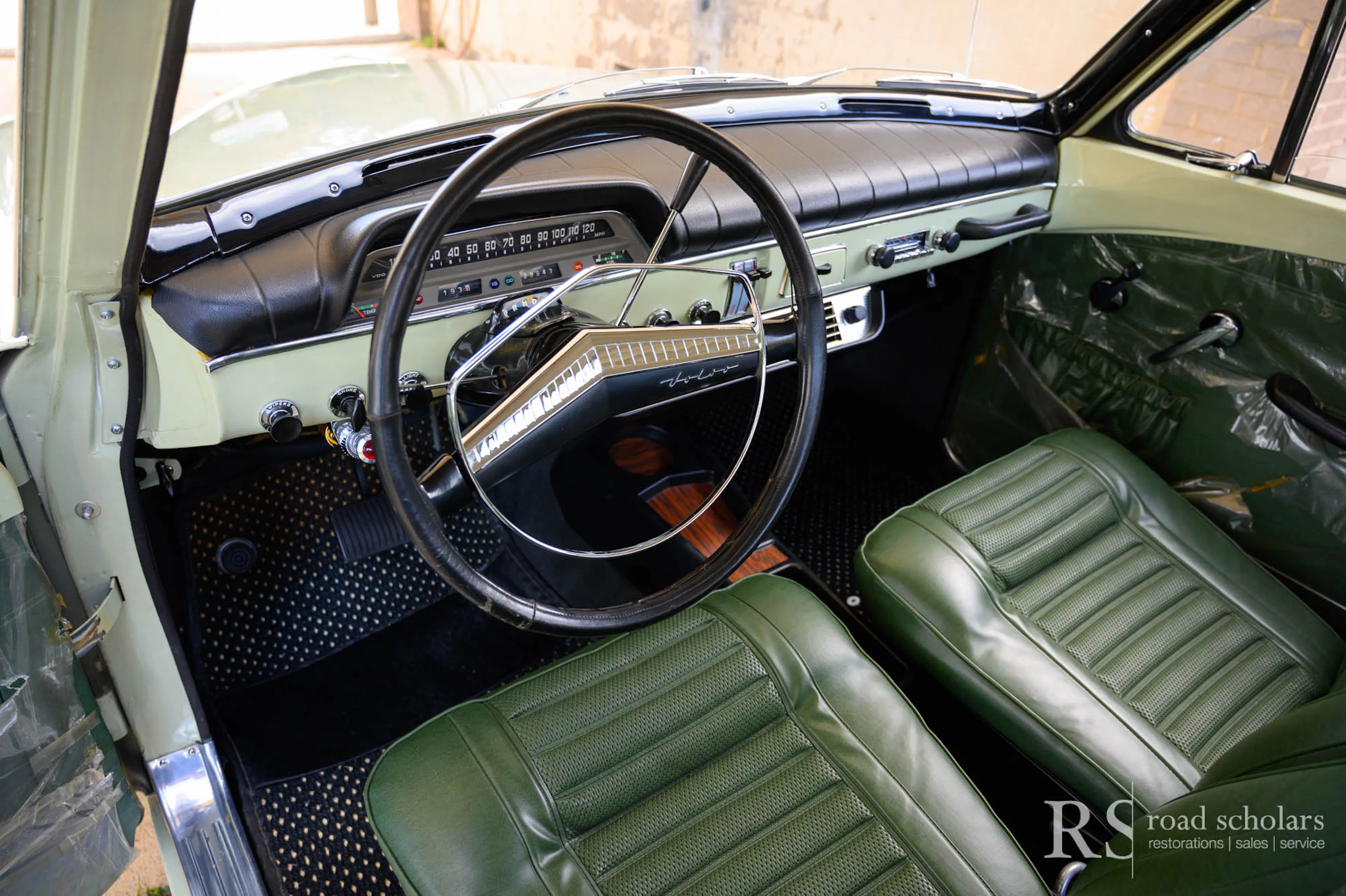 1966 Volvo 122S 2dr Sedan Courtesy of Road Scholars
