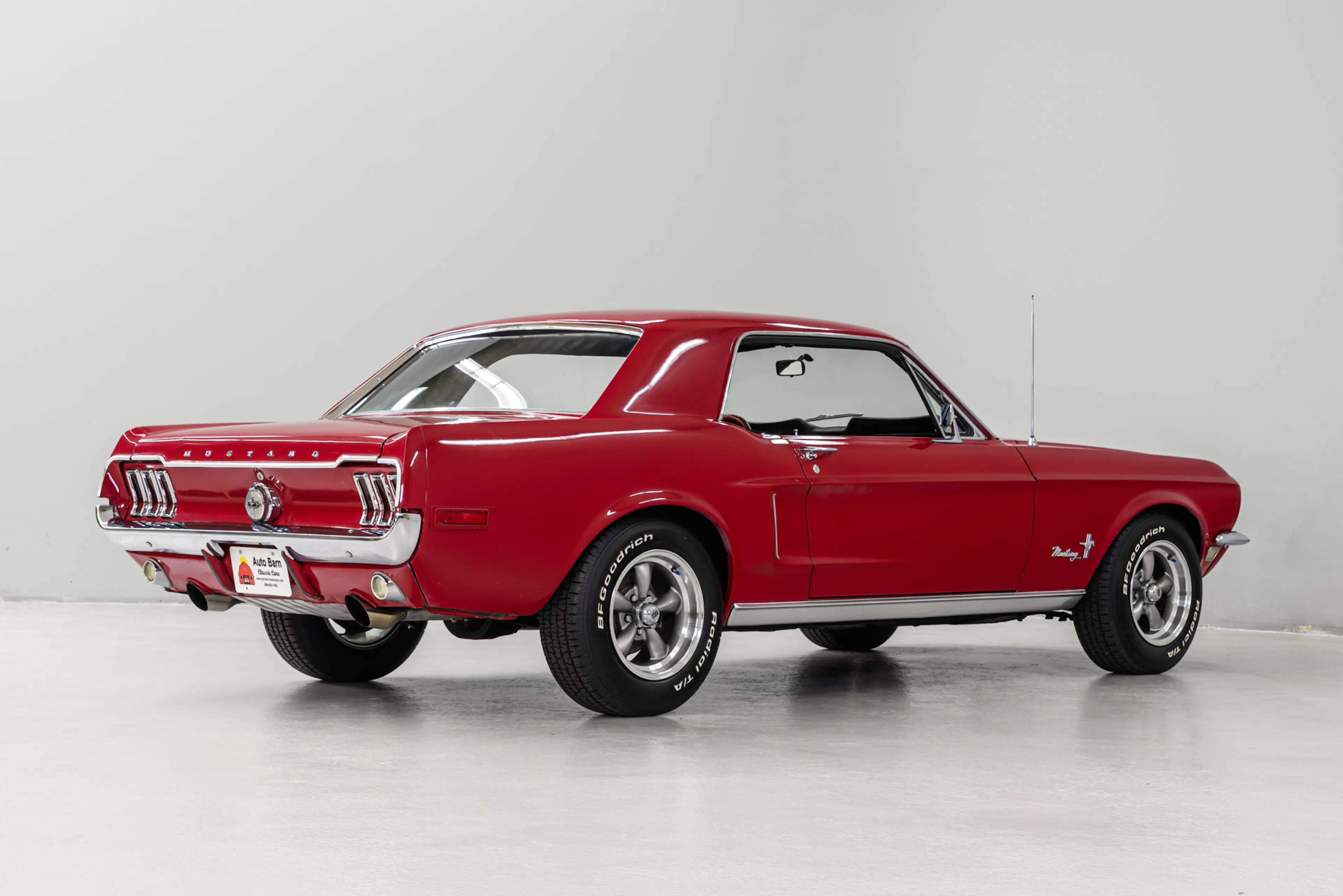 1968 Ford Mustang 2dr Coupe Courtesy of AutoBarn Classic Cars