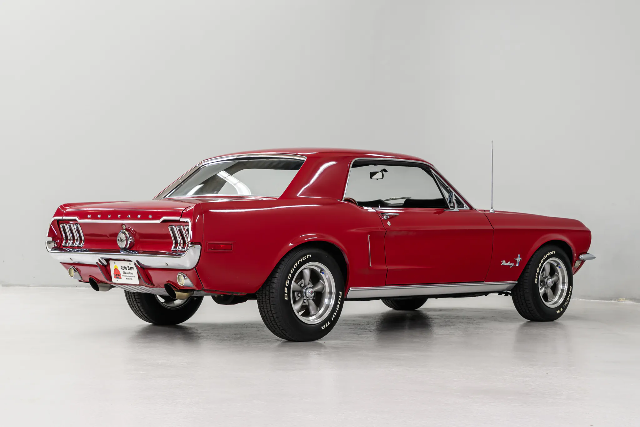 1968 Ford Mustang 2dr Coupe Courtesy of AutoBarn Classic Cars