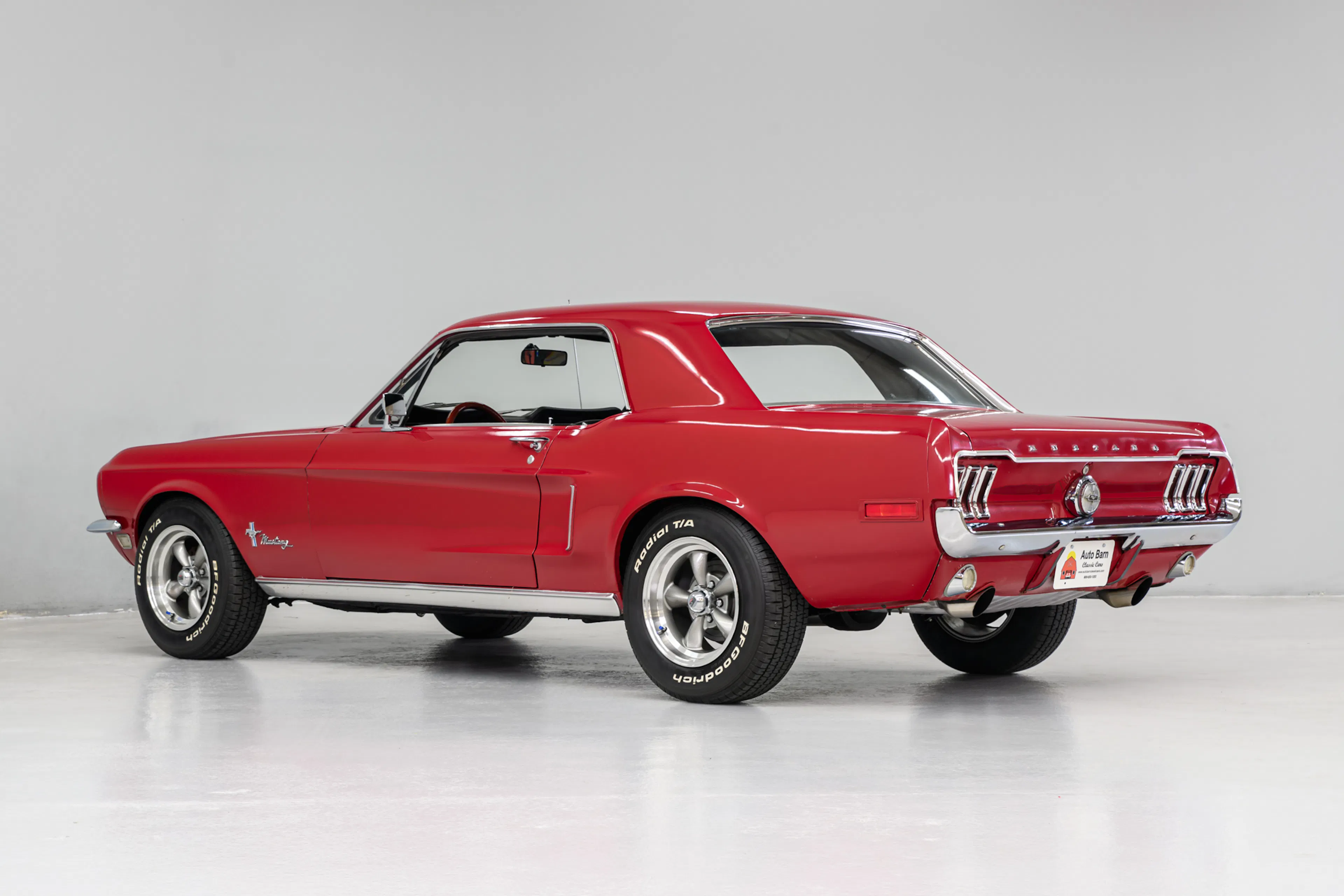 1968 Ford Mustang 2dr Coupe Courtesy of AutoBarn Classic Cars