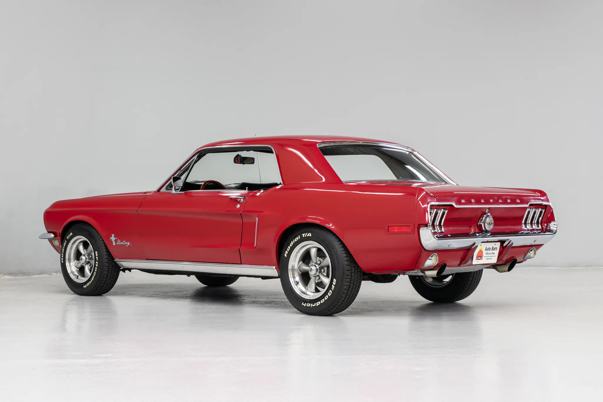 1968 Ford Mustang 2dr Coupe Courtesy of AutoBarn Classic Cars