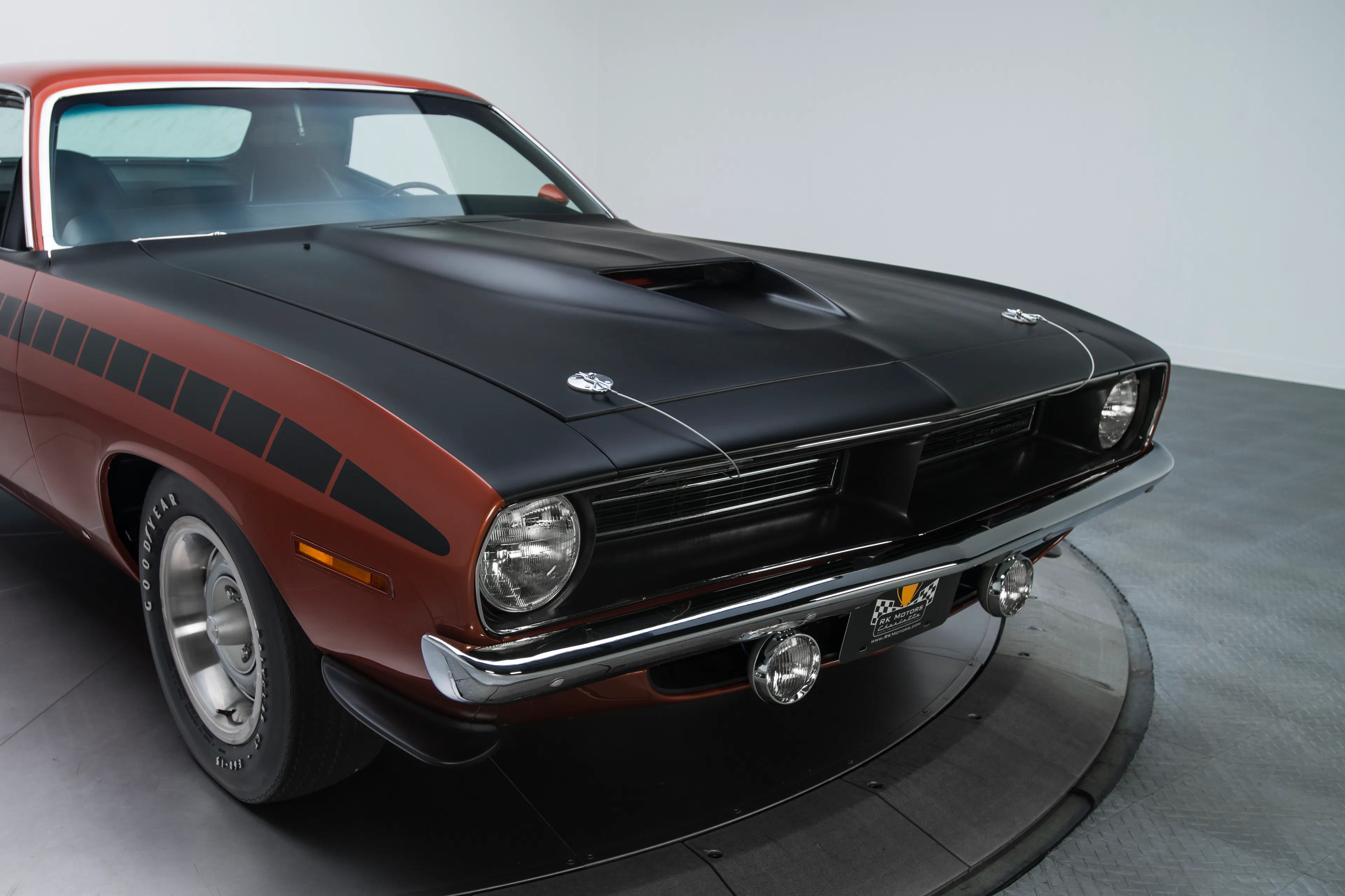 1970 Plymouth Cuda AAR 2dr Hardtop Coupe Courtesy of RK Motors