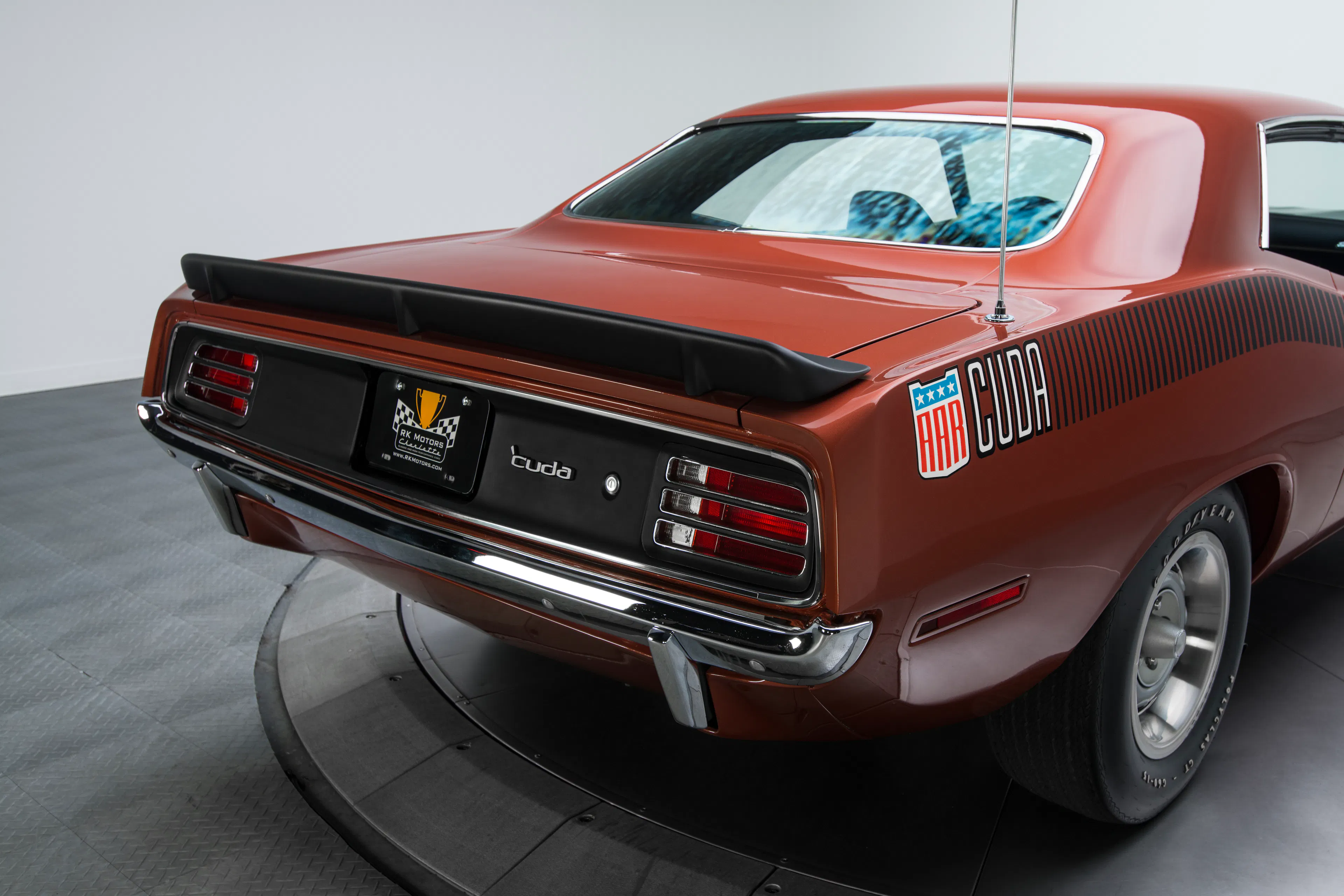 1970 Plymouth Cuda AAR 2dr Hardtop Coupe Courtesy of RK Motors