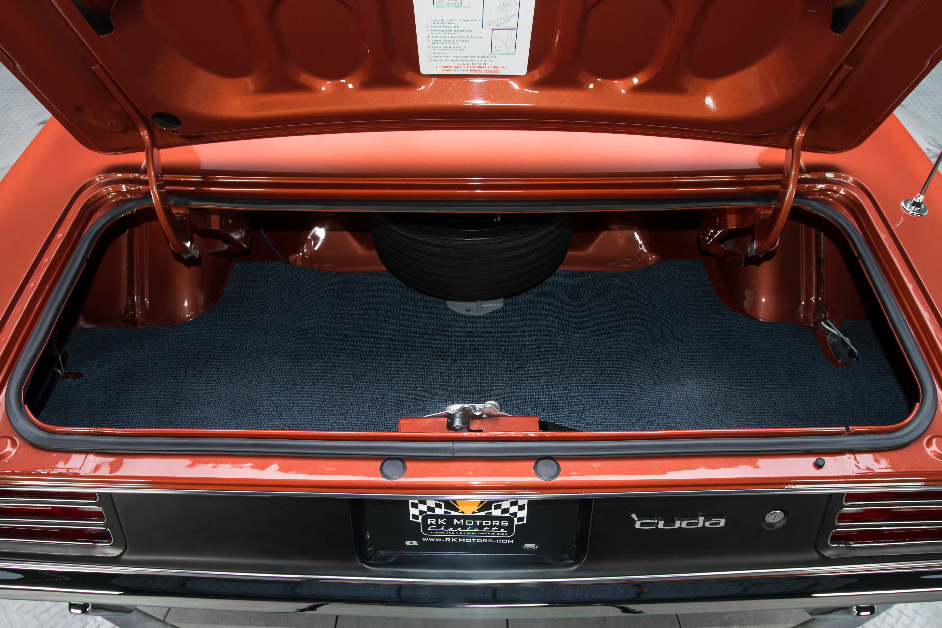 1970 Plymouth Cuda AAR 2dr Hardtop Coupe Courtesy of RK Motors
