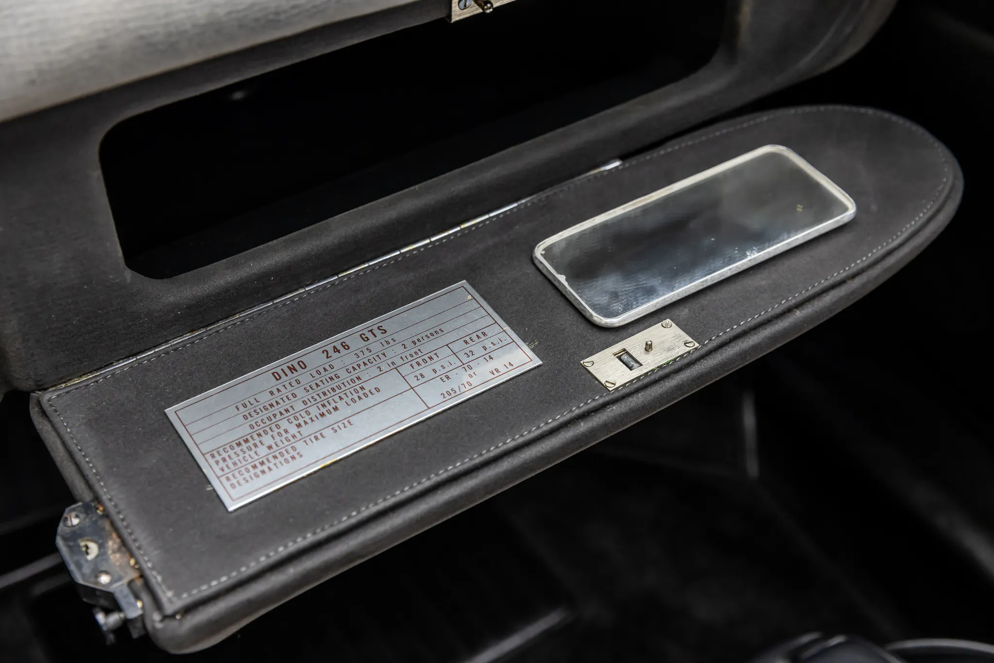 1973 Ferrari Dino 246 GTS 2dr Spider Courtesy of Broad Arrow
