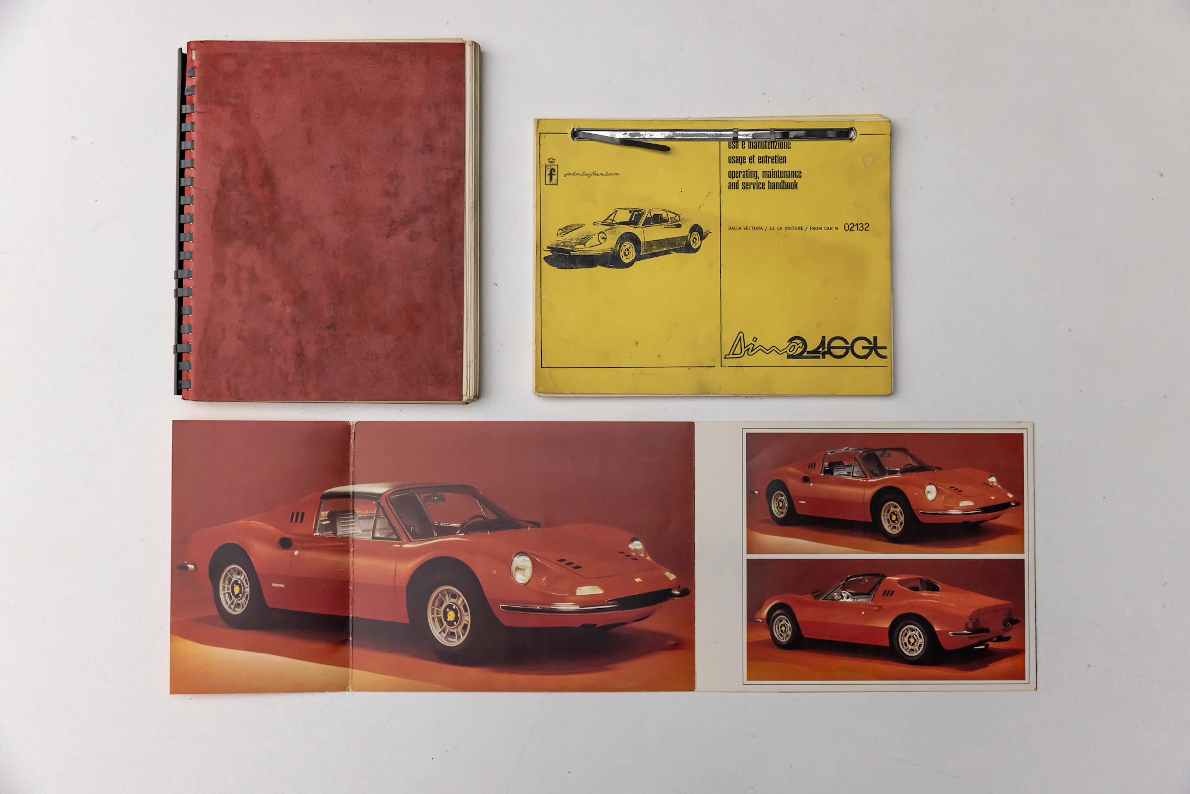 1973 Ferrari Dino 246 GTS 2dr Spider Courtesy of Broad Arrow