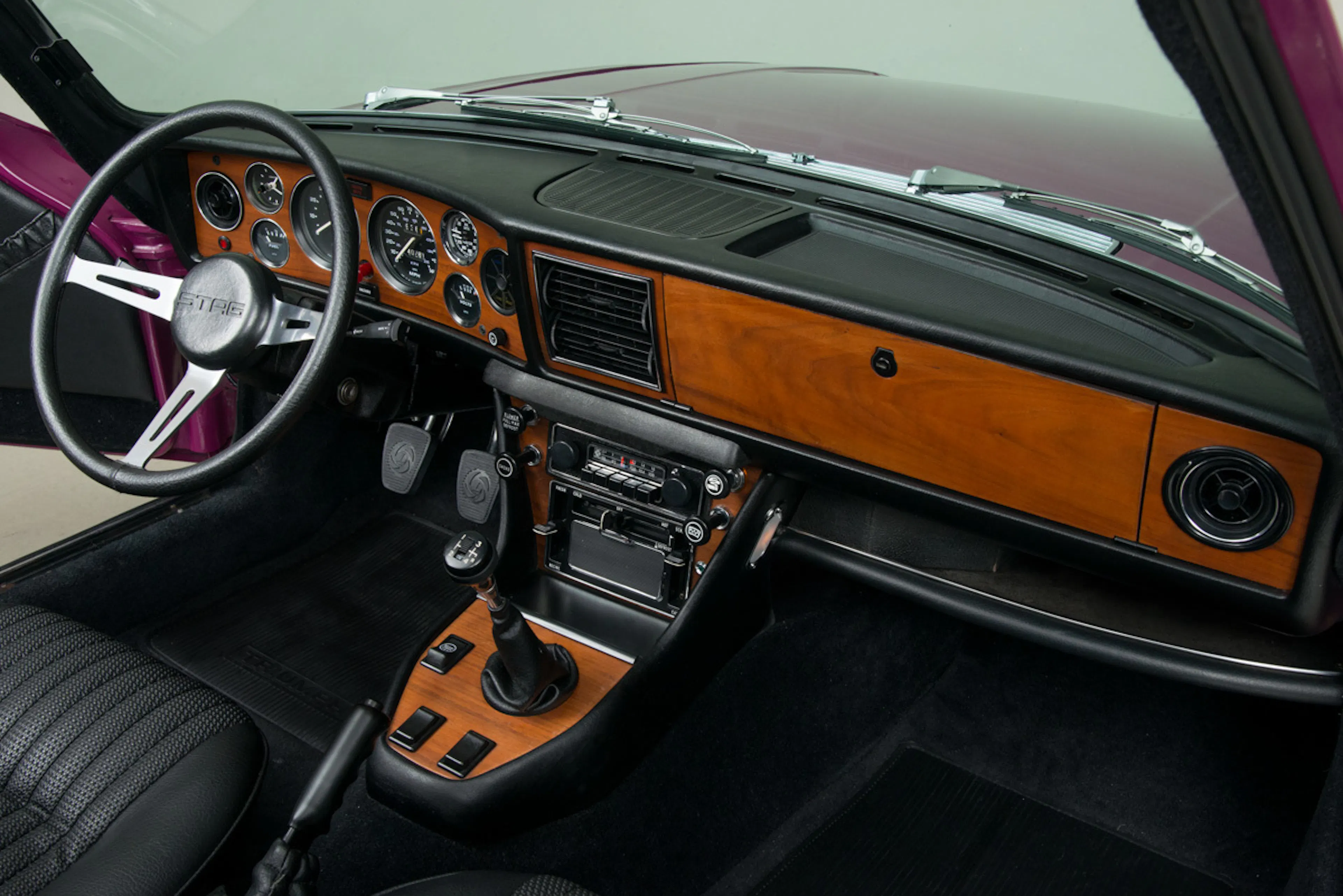 1973 Triumph Stag 2dr Convertible Courtesy of Canepa