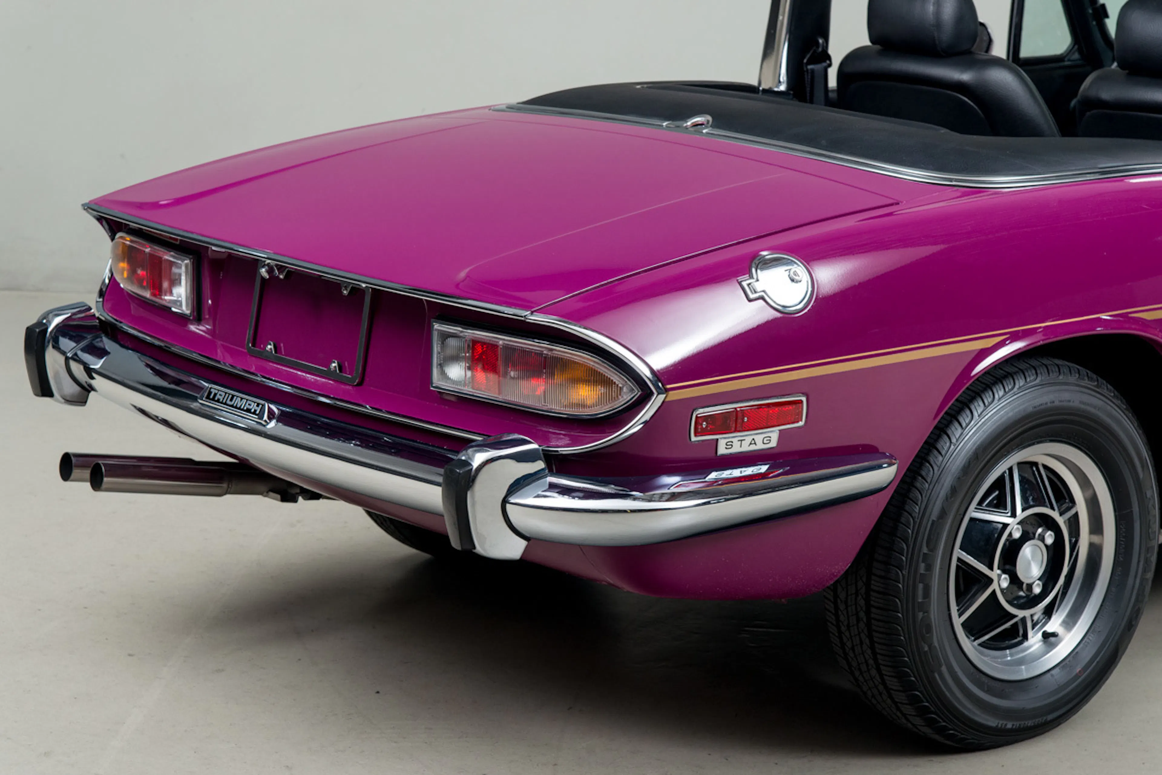 1973 Triumph Stag 2dr Convertible Courtesy of Canepa