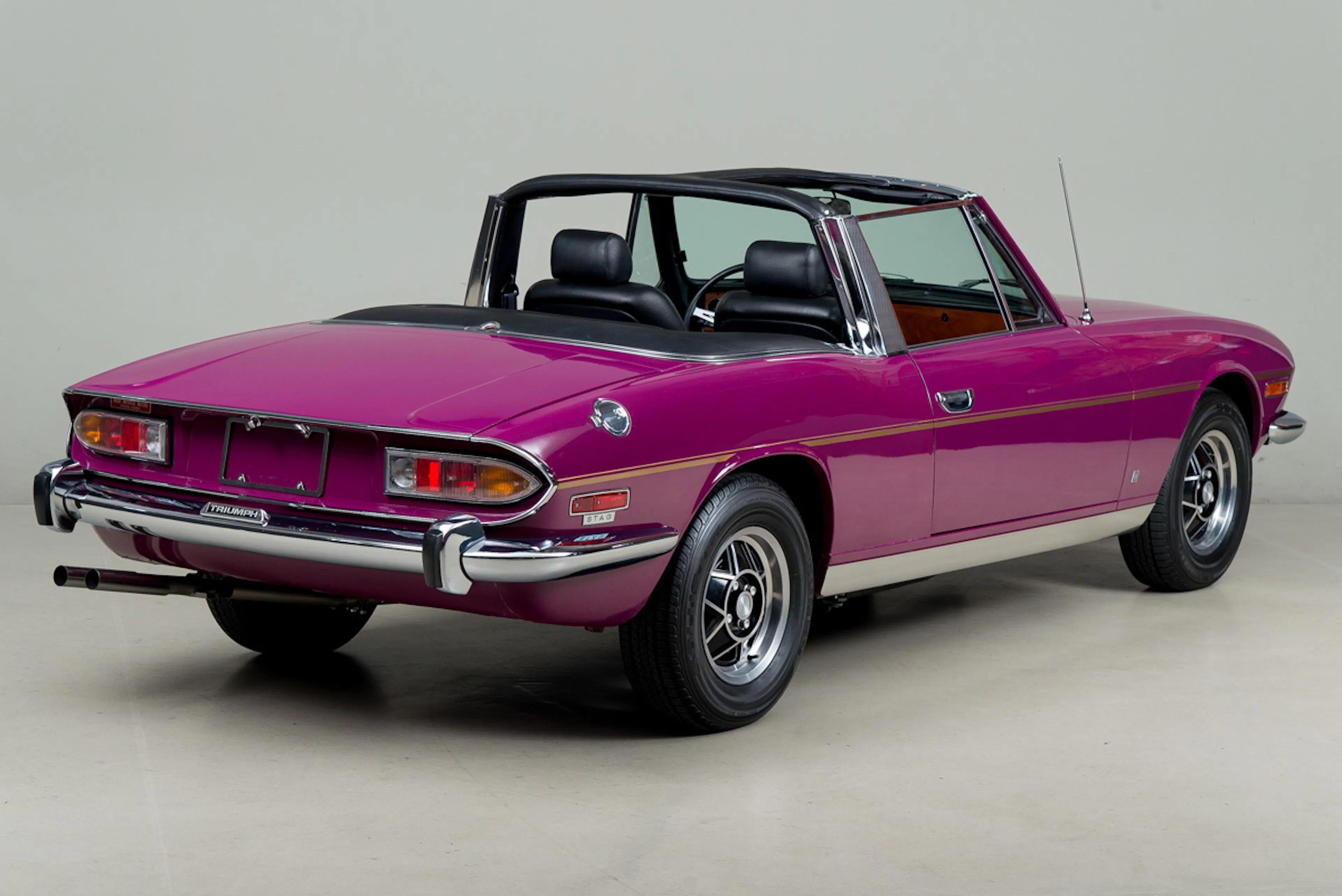 1973 Triumph Stag 2dr Convertible Courtesy of Canepa
