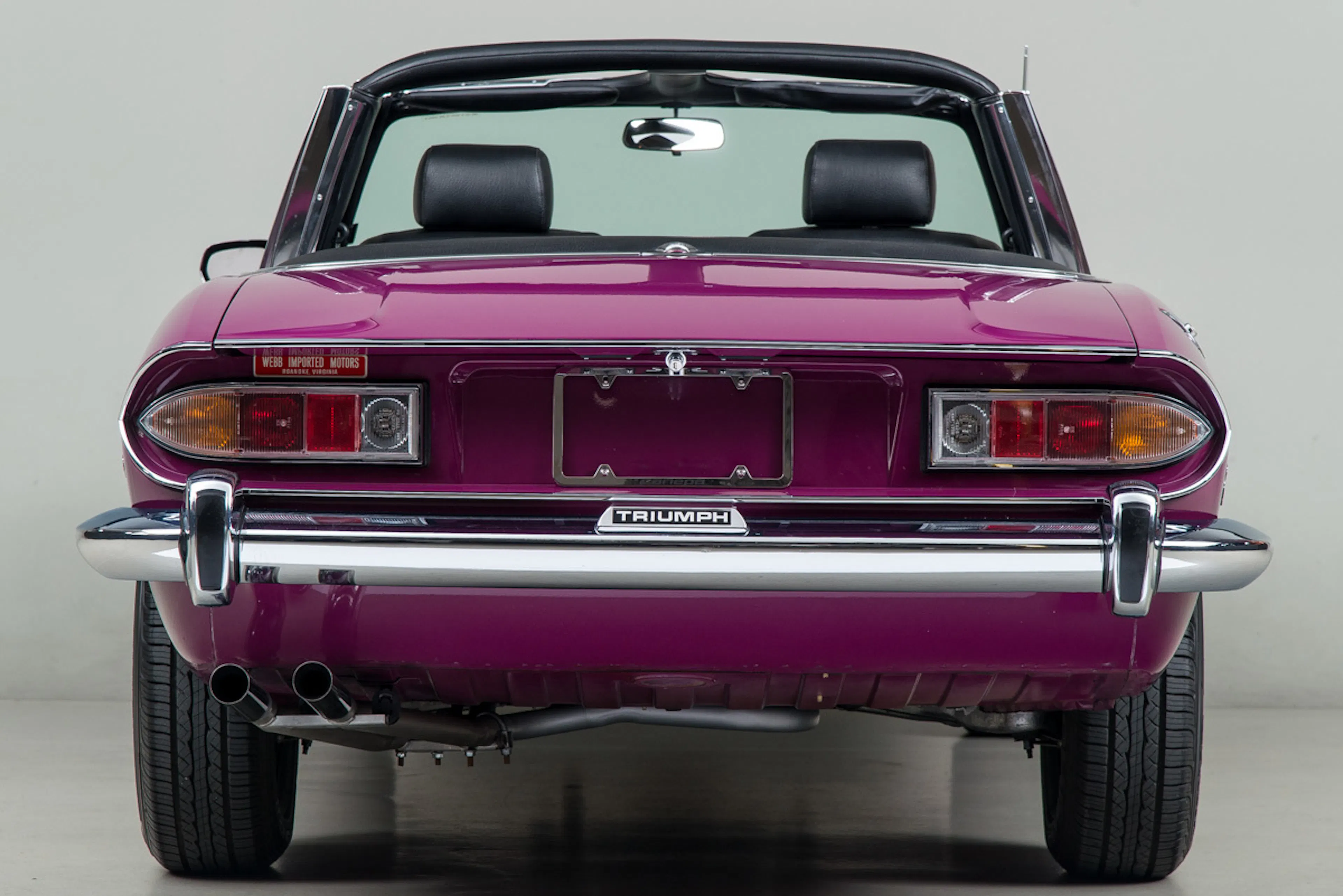 1973 Triumph Stag 2dr Convertible Courtesy of Canepa