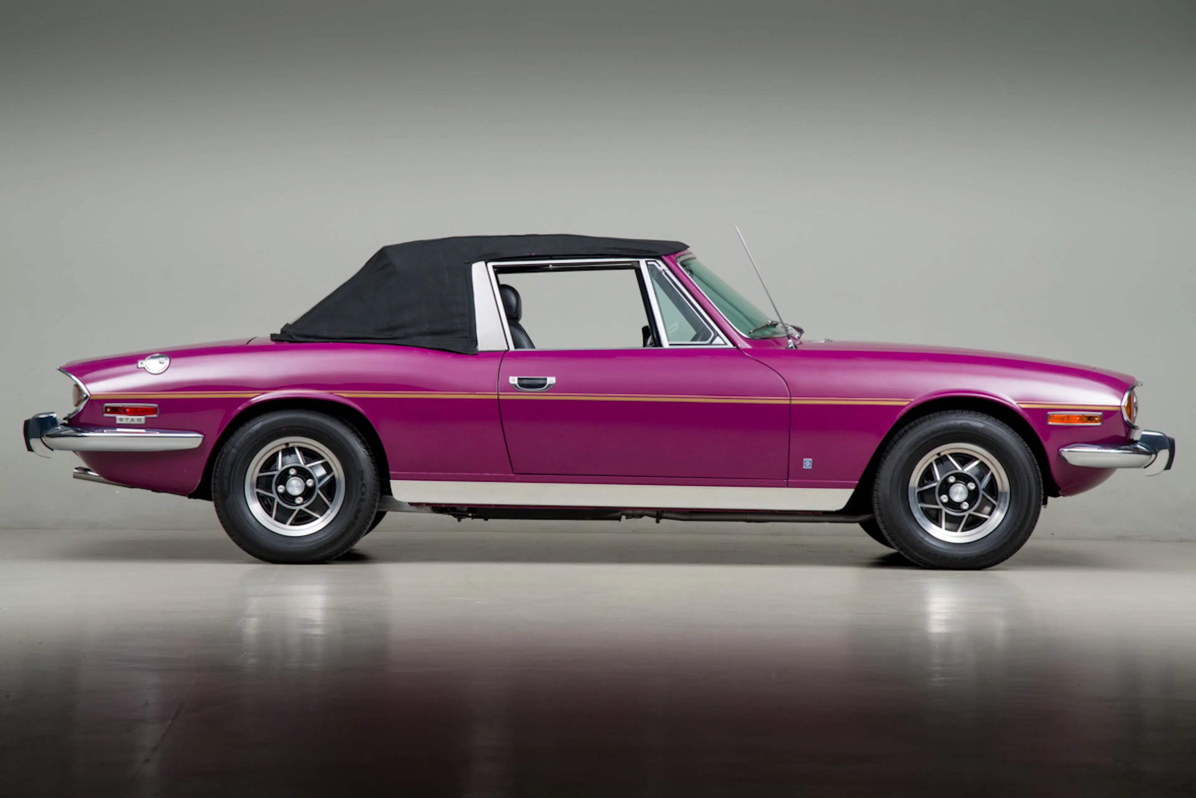 1973 Triumph Stag 2dr Convertible Courtesy of Canepa