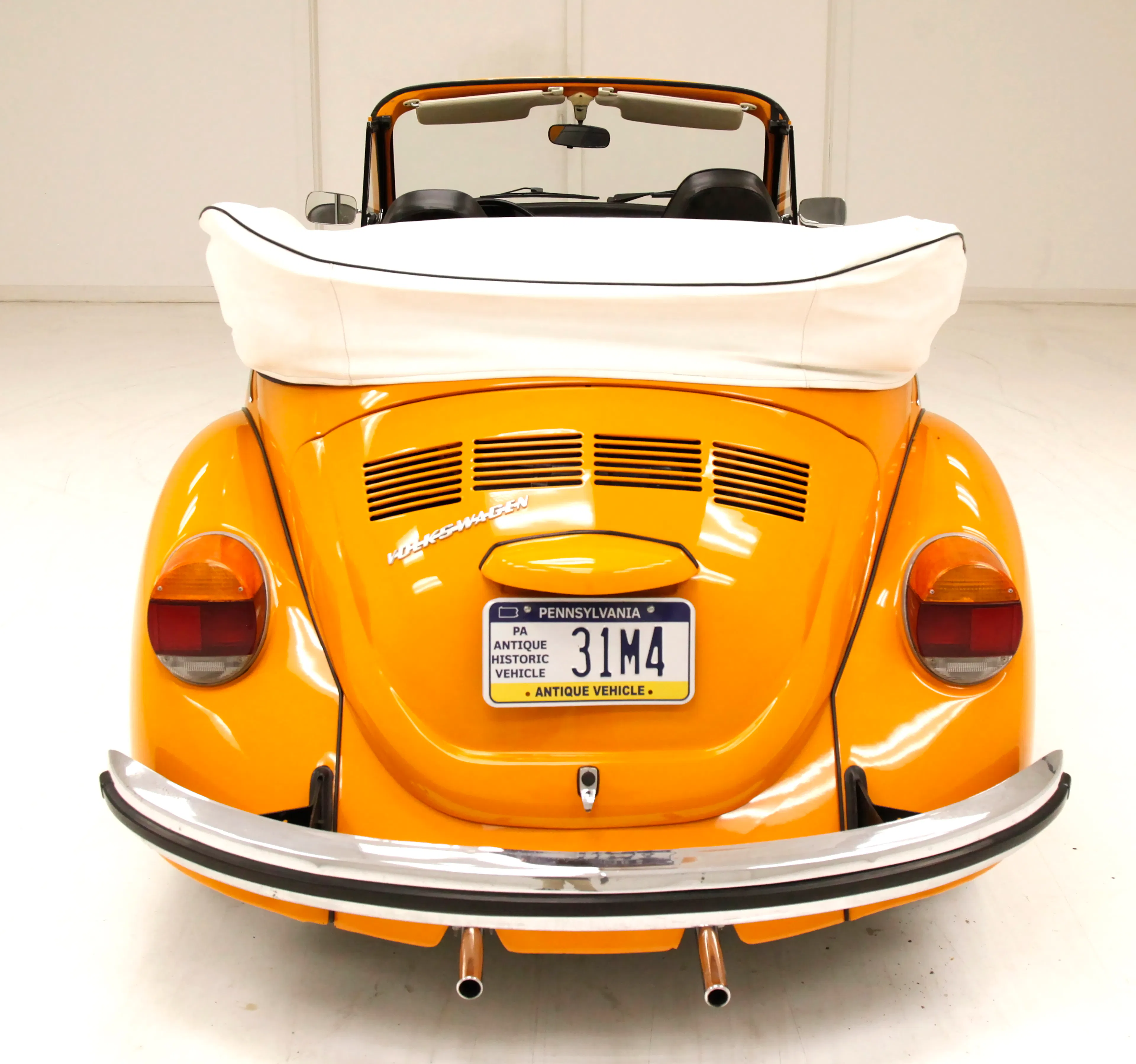 1973 Volkswagen Super Beetle 2dr Convertible Courtesy of Classic Auto Mall